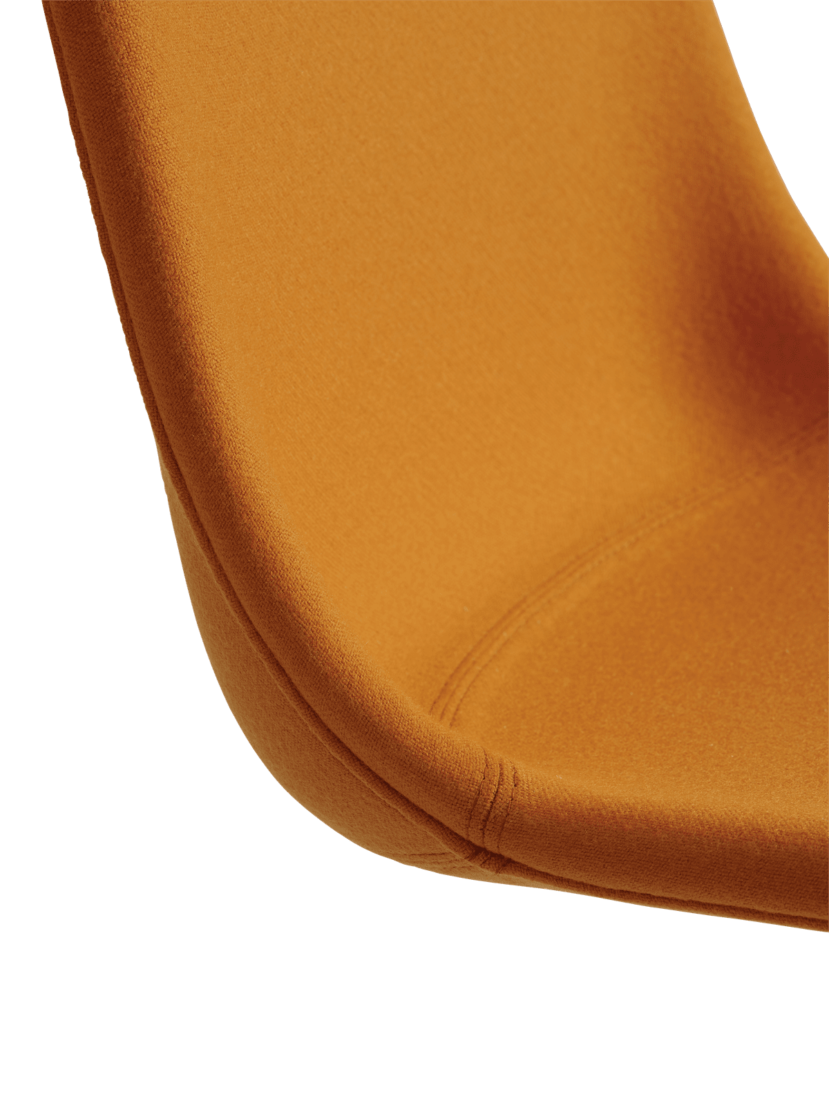 Personalisierbarer FIBER Stuhl mit Holzgestell