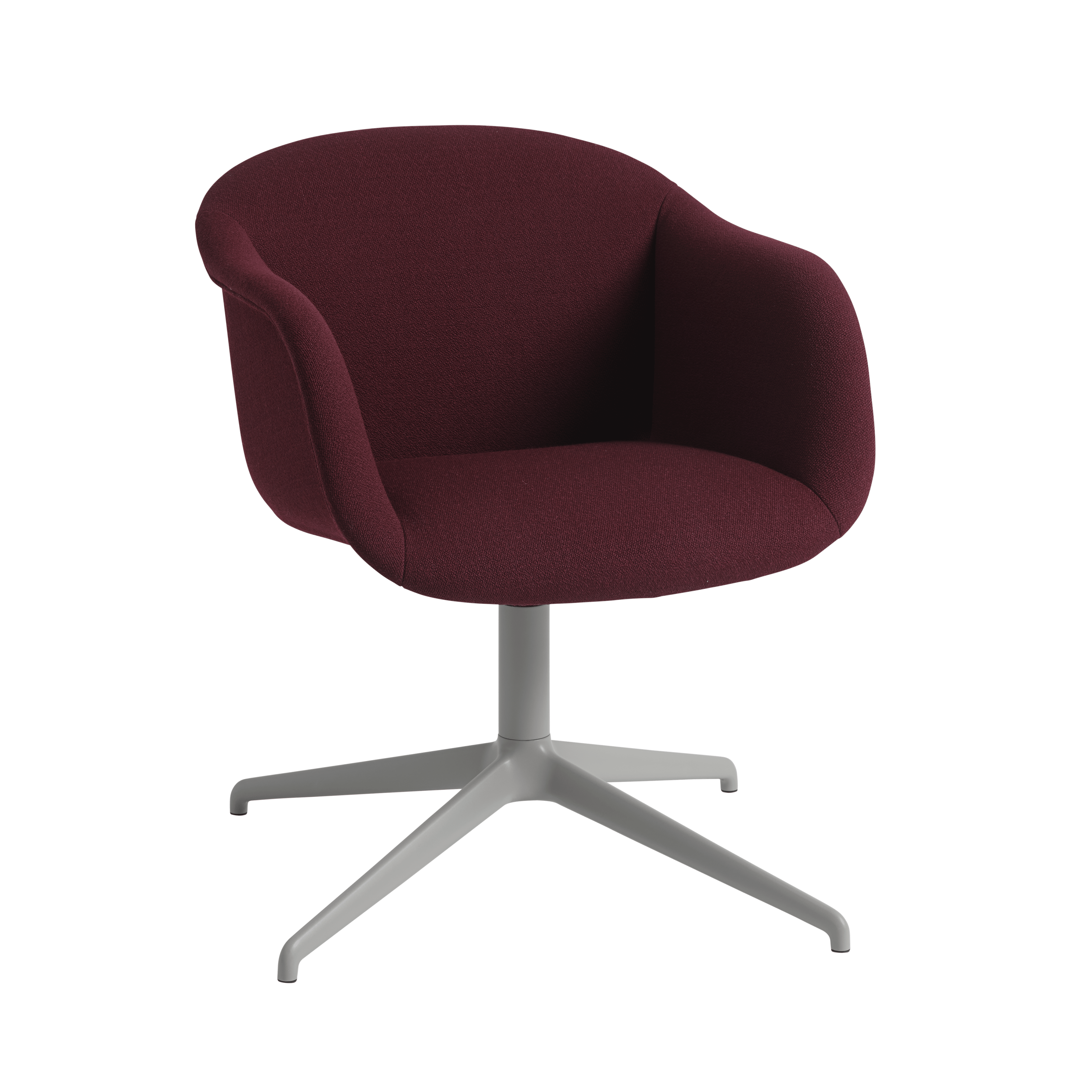 FIBER SOFT draaistoel met armleuningen, gepersonaliseerd