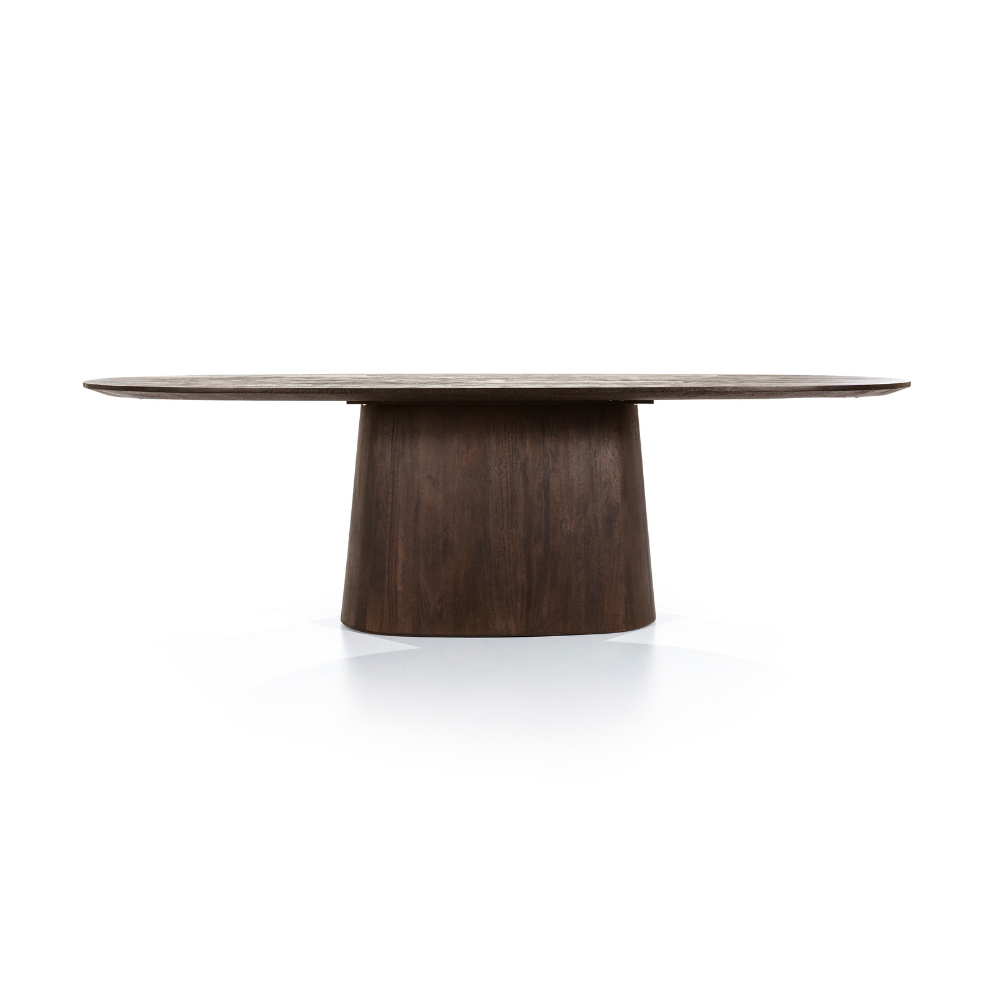 Ovale tafel ARON van mango-hout