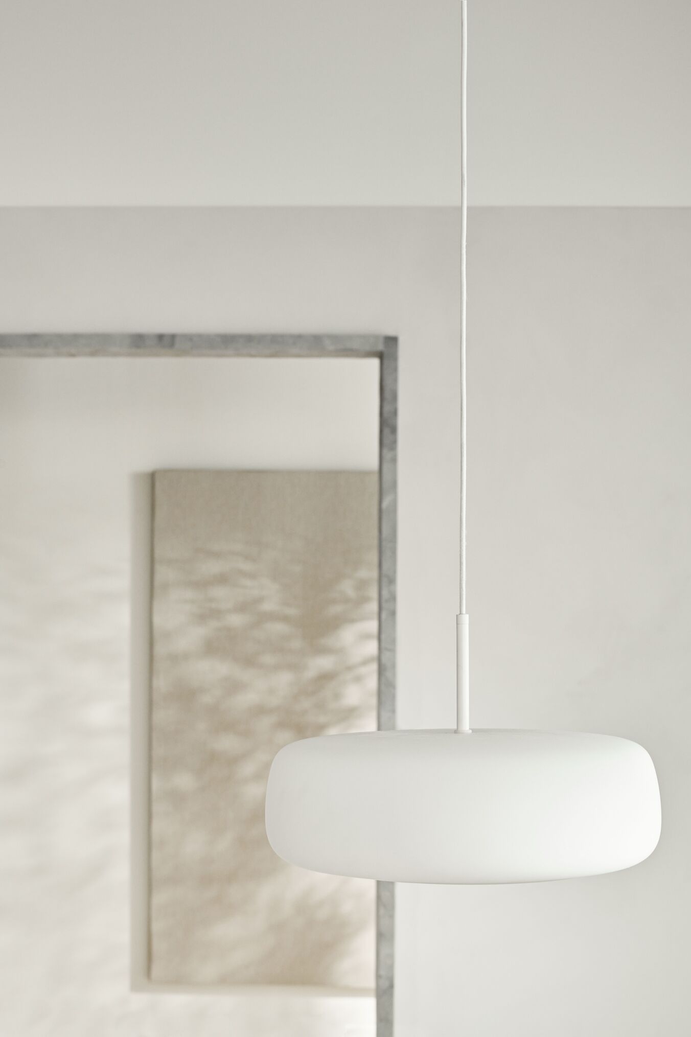 Hanglamp FLUIRE opaalglas mat