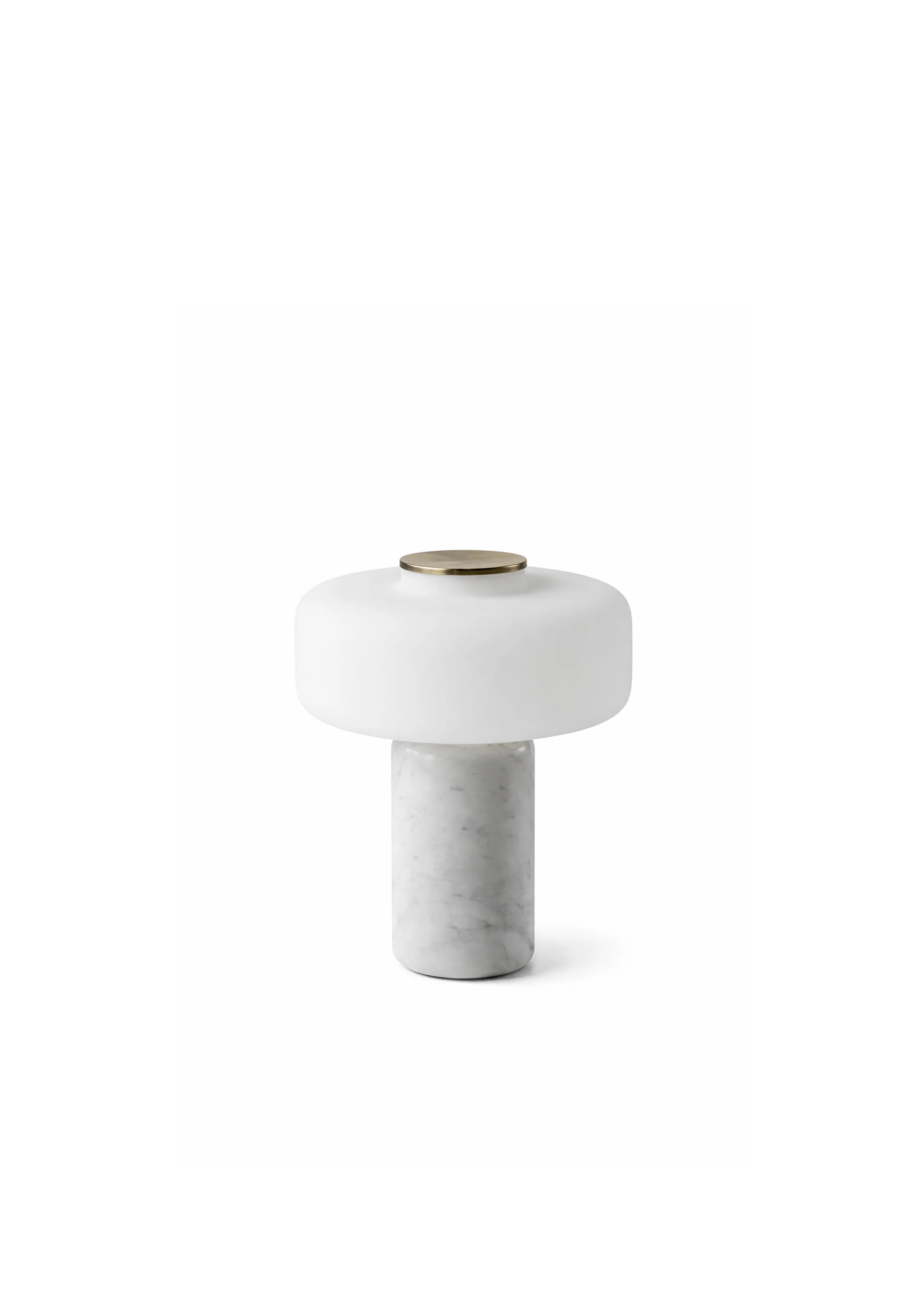 Fonte Table Lamp White Marble