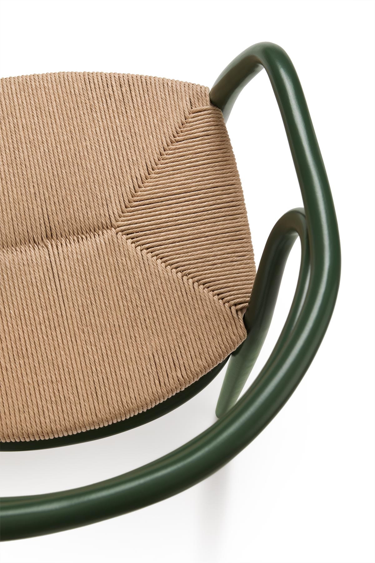 Stoel NODO CORDA B-1404 van beukenhout met gevlochten zitting