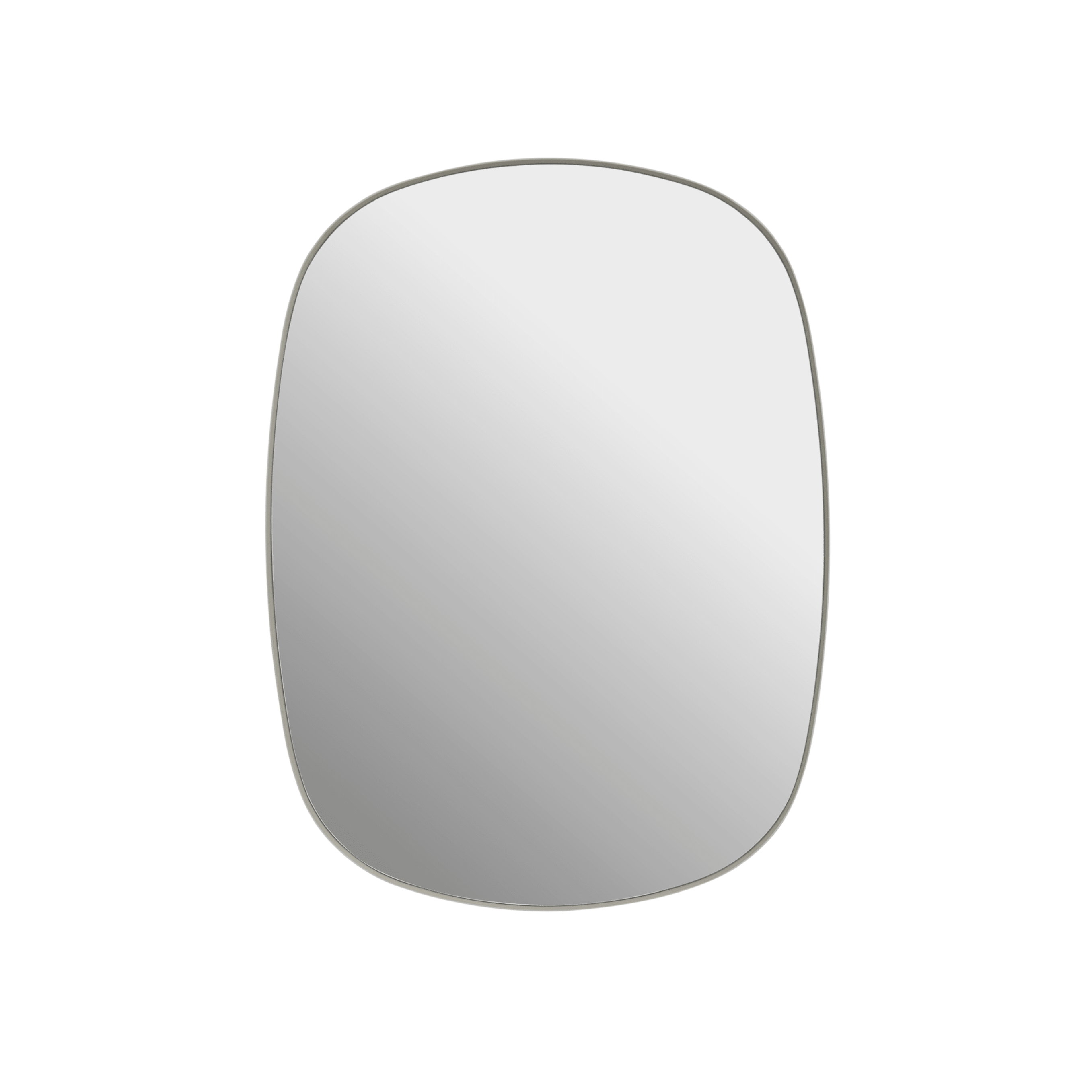 Lustro FRAMED grijze lijst