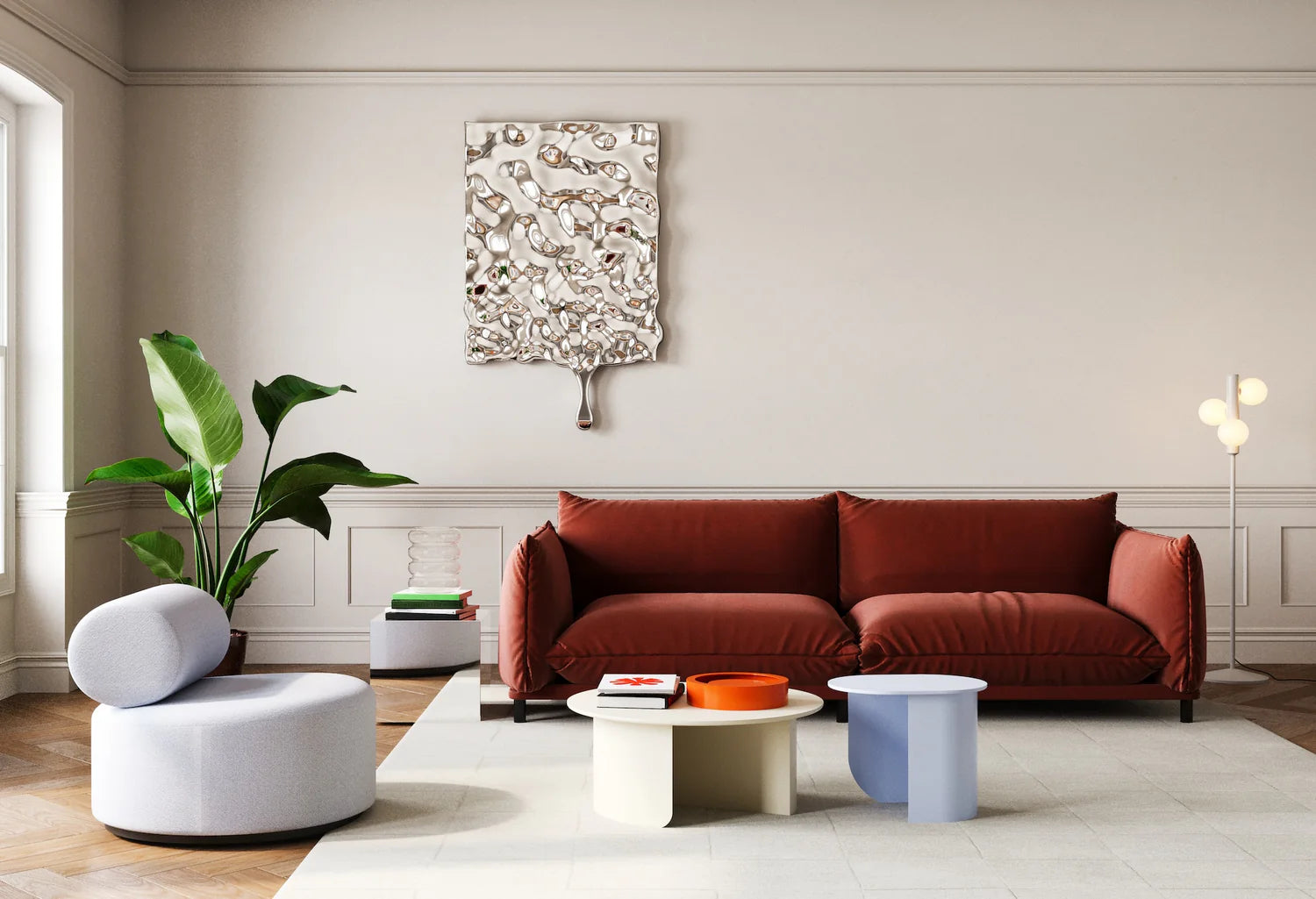 PLATEAU Salmon Coffee Table