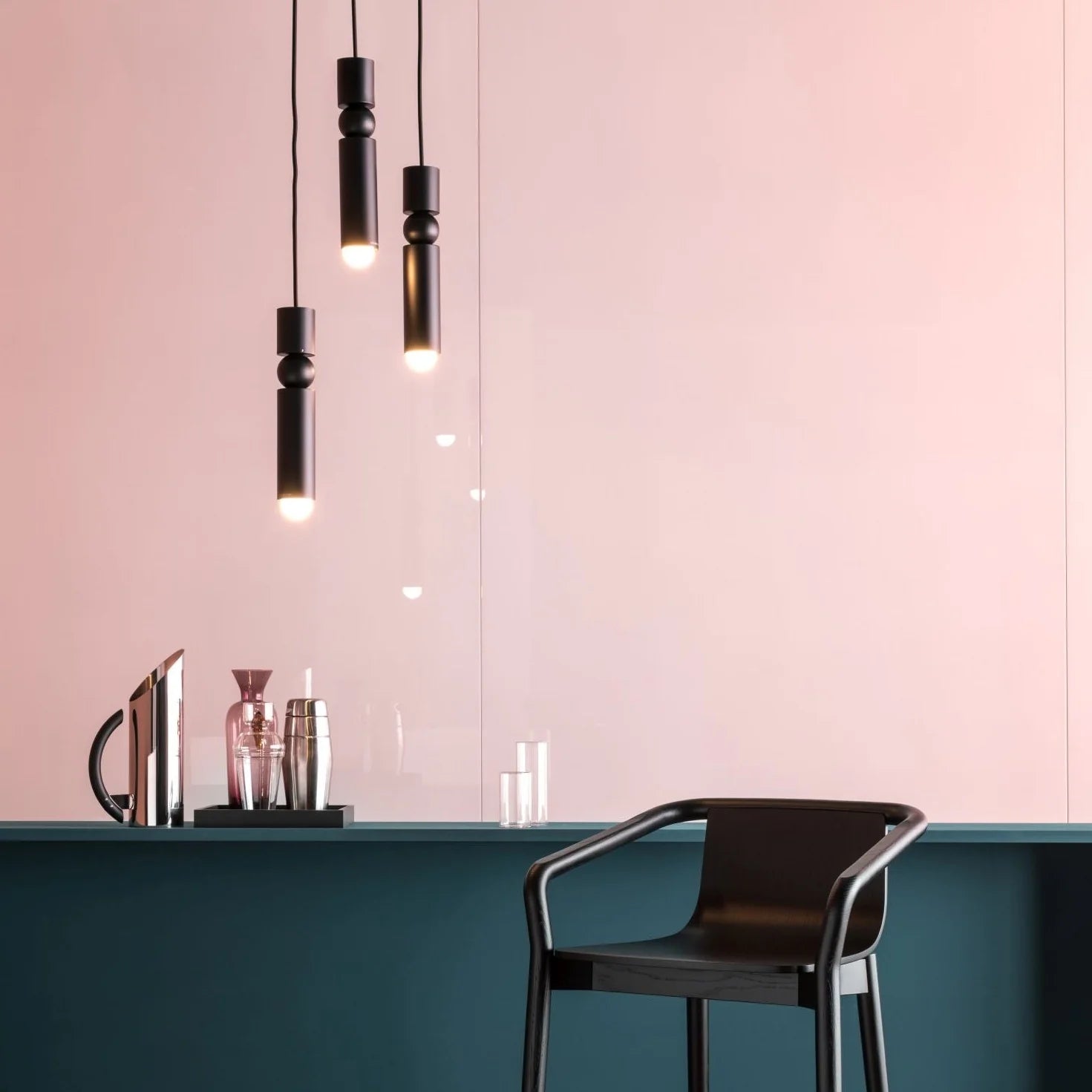 Hanglamp FULCRUM matzwart