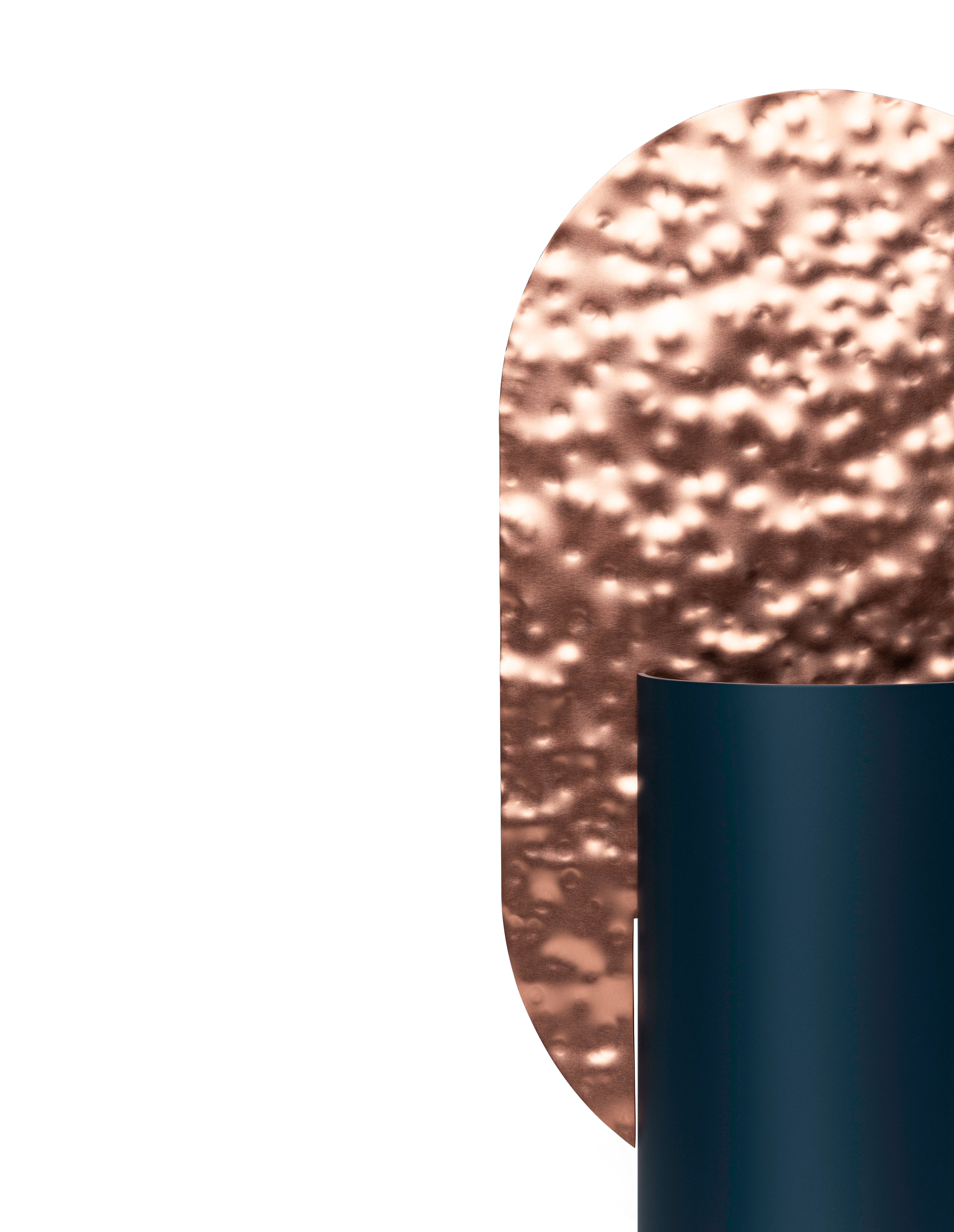 Vaas GENKE - GENUMMERDE EDITIE kobalt met koper