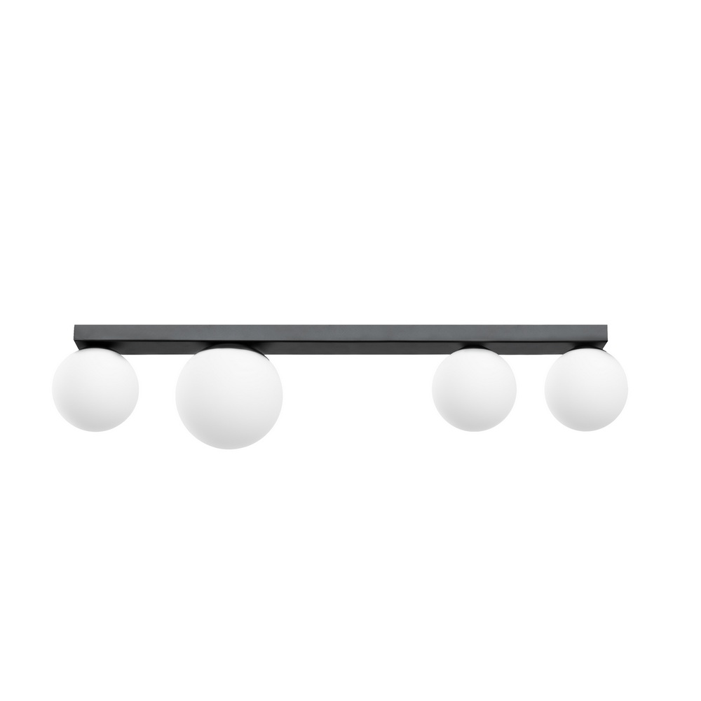 GIGI four-point ceiling lamp black