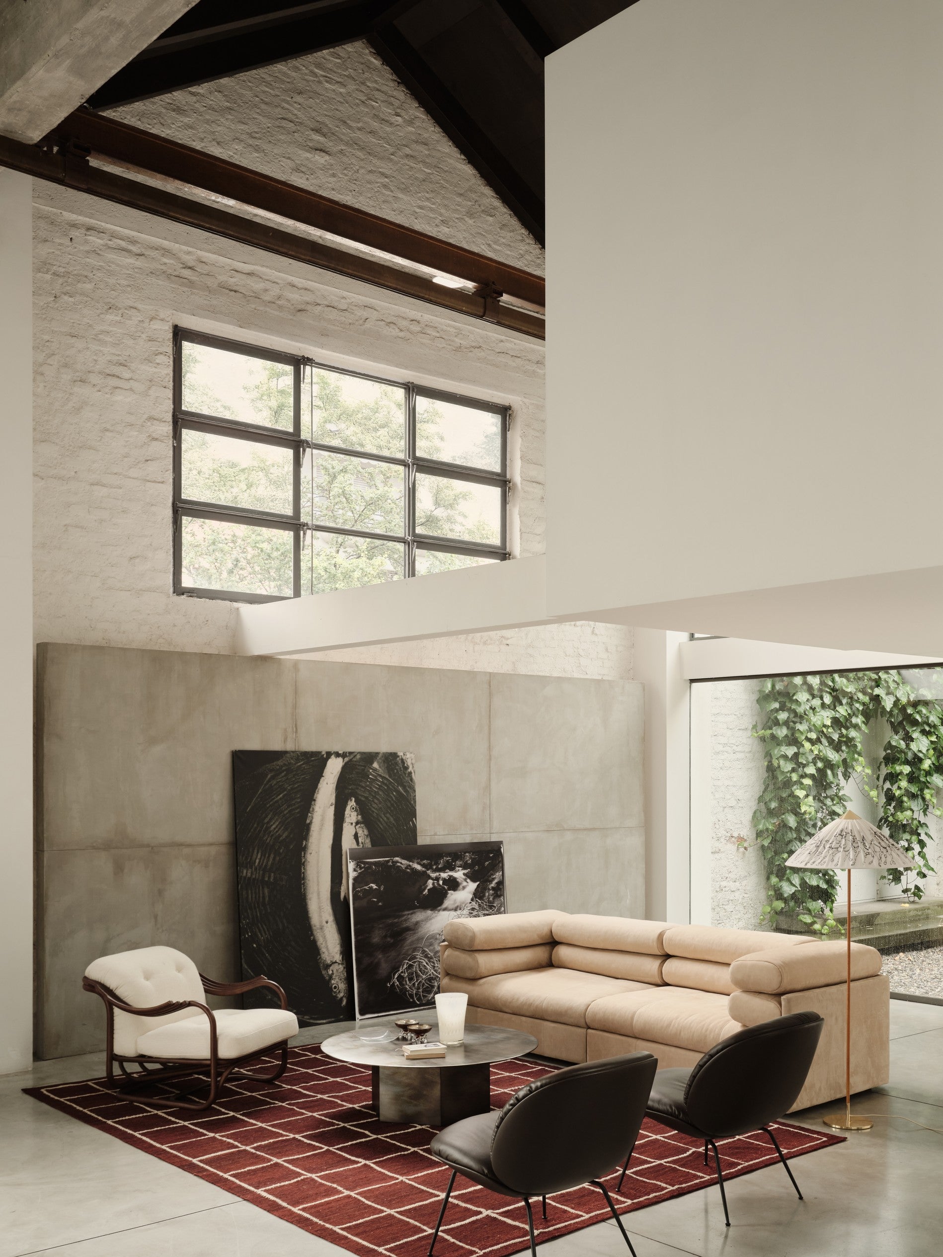 Modulares Sofa ELOGIO - rechte Endelement gepolstert