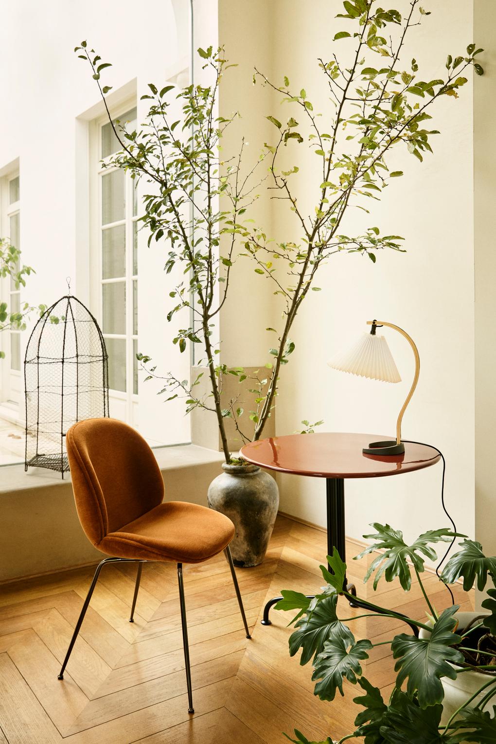 Gartentisch CARMEL weiße Keramik