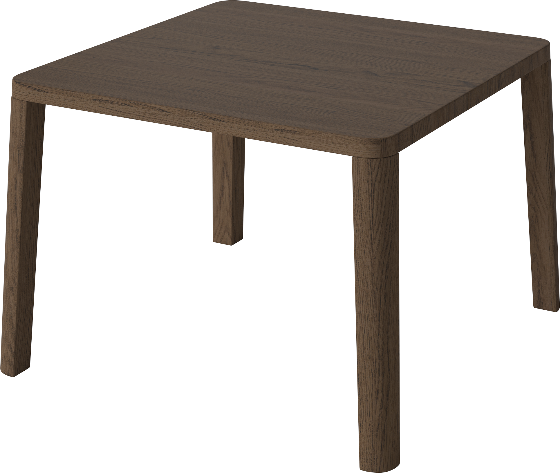 Salontafel GRACEFUL donker eikenhout