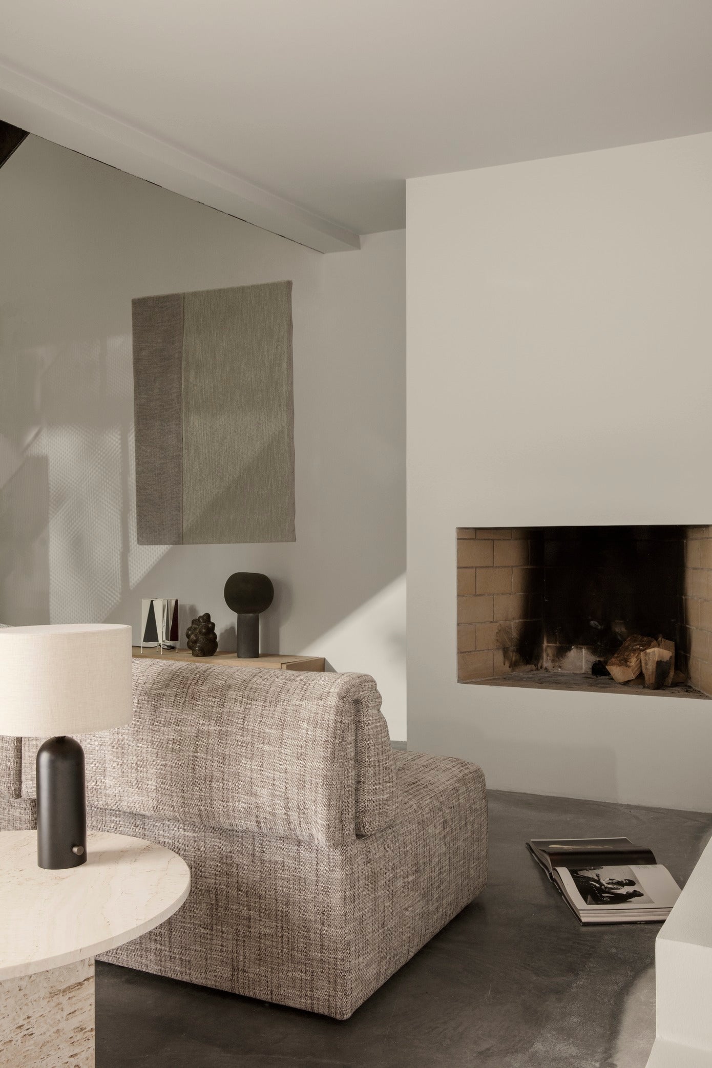 Gestoffeerde WONDER hoekbank