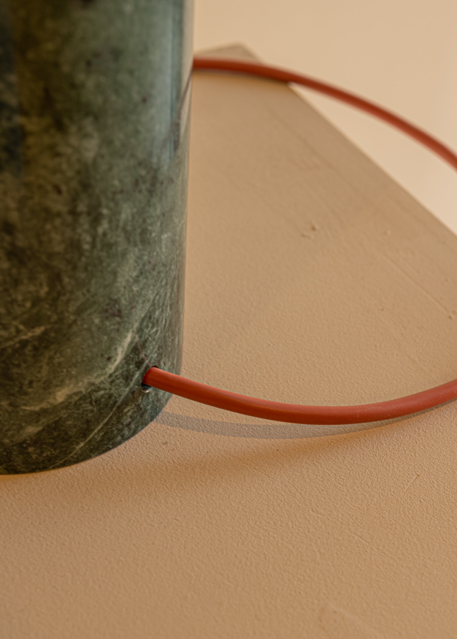 Tischlampe PURA KELO grüner Marmor