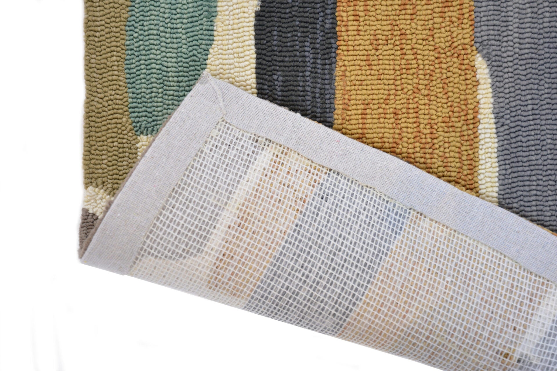 TRATTINO SEA GLASS Outdoor Teppich beige-blau