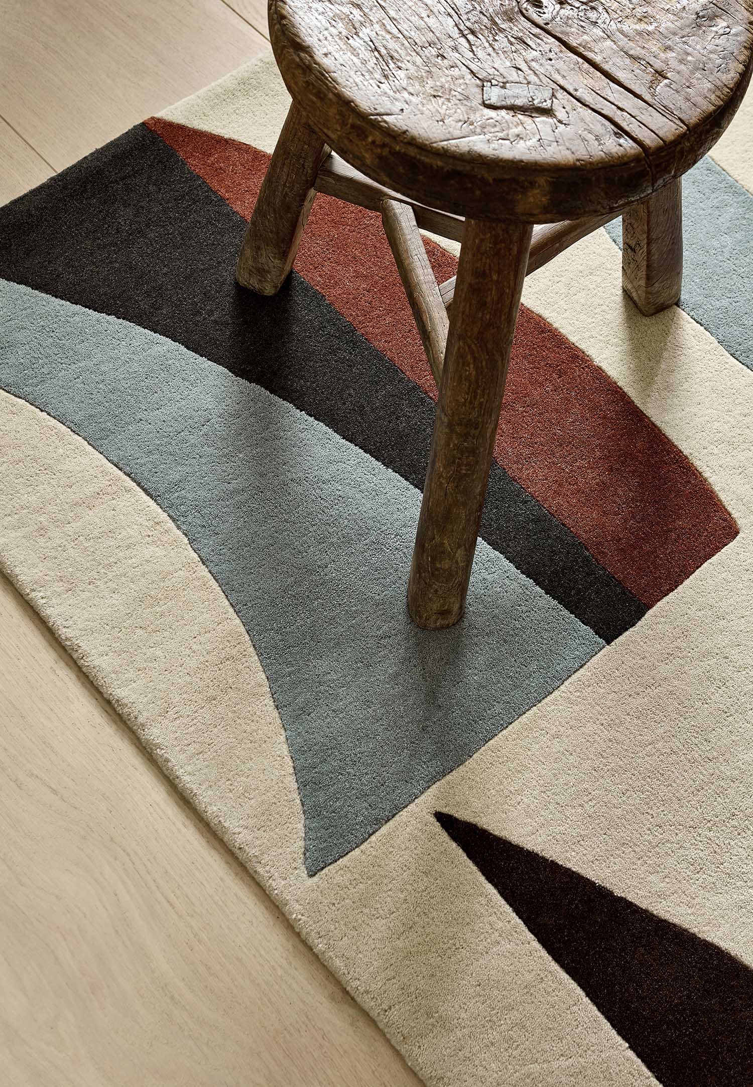 Vloerkleed TORILLO KORNFELD WALNOOT beige-bruin