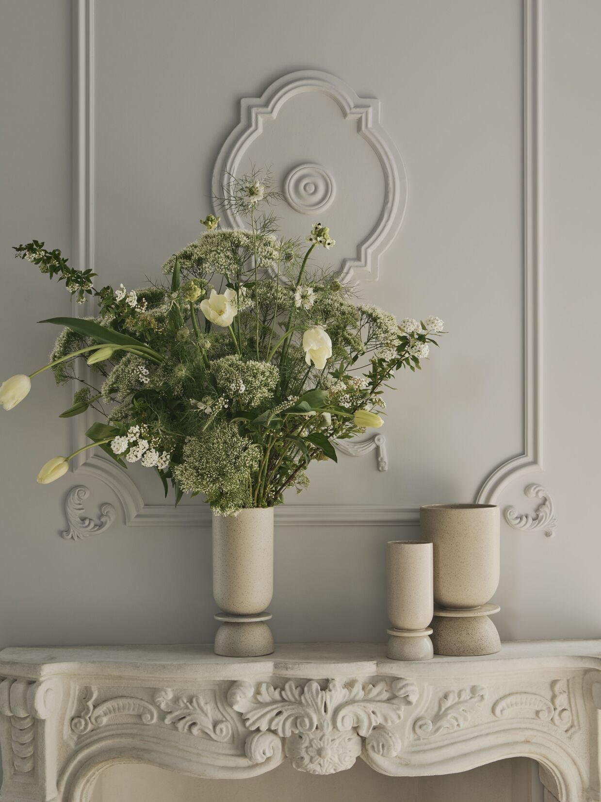 Stunde Vase Sandkeramik