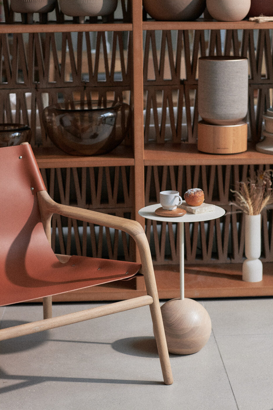 Koffietafel SU hout en staal
