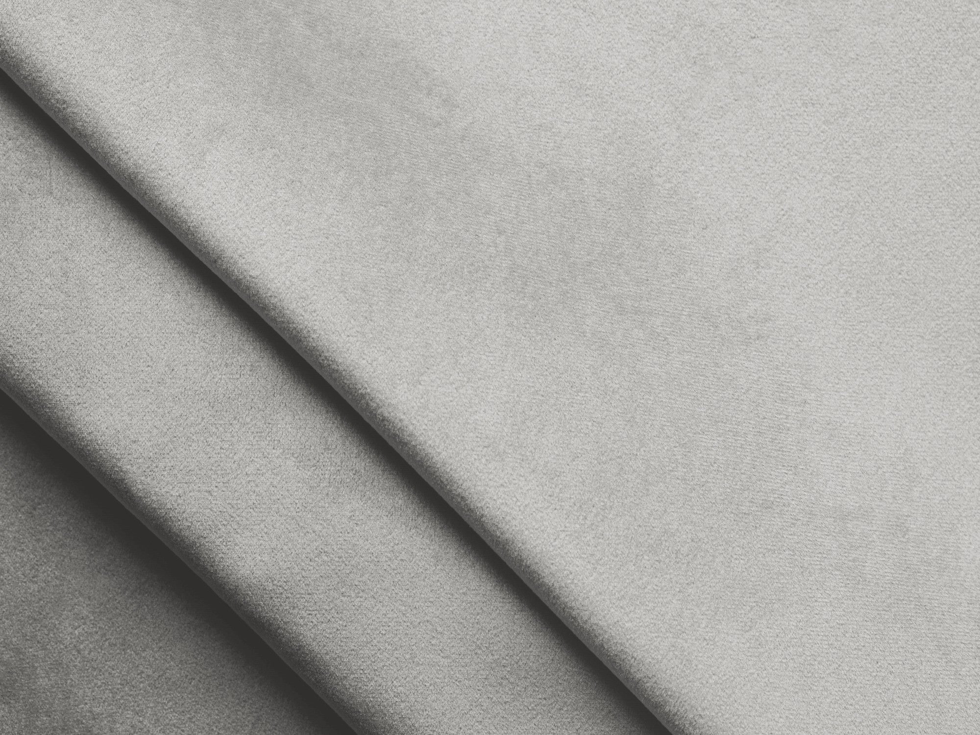 Velvet 3-Seater Sofa with Sleeping Function KALENA Silver