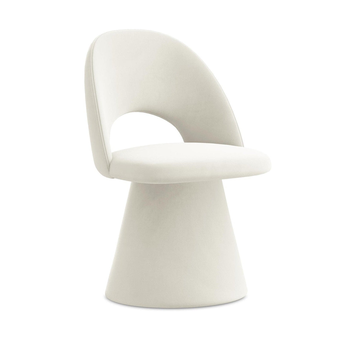 Velvet Chair KALO Light Beige