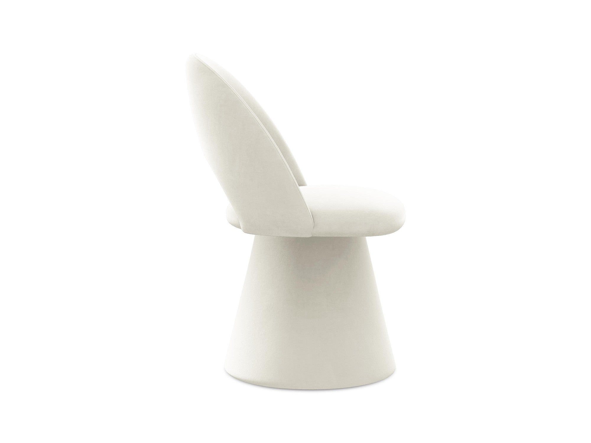 Velvet Chair KALO Light Beige