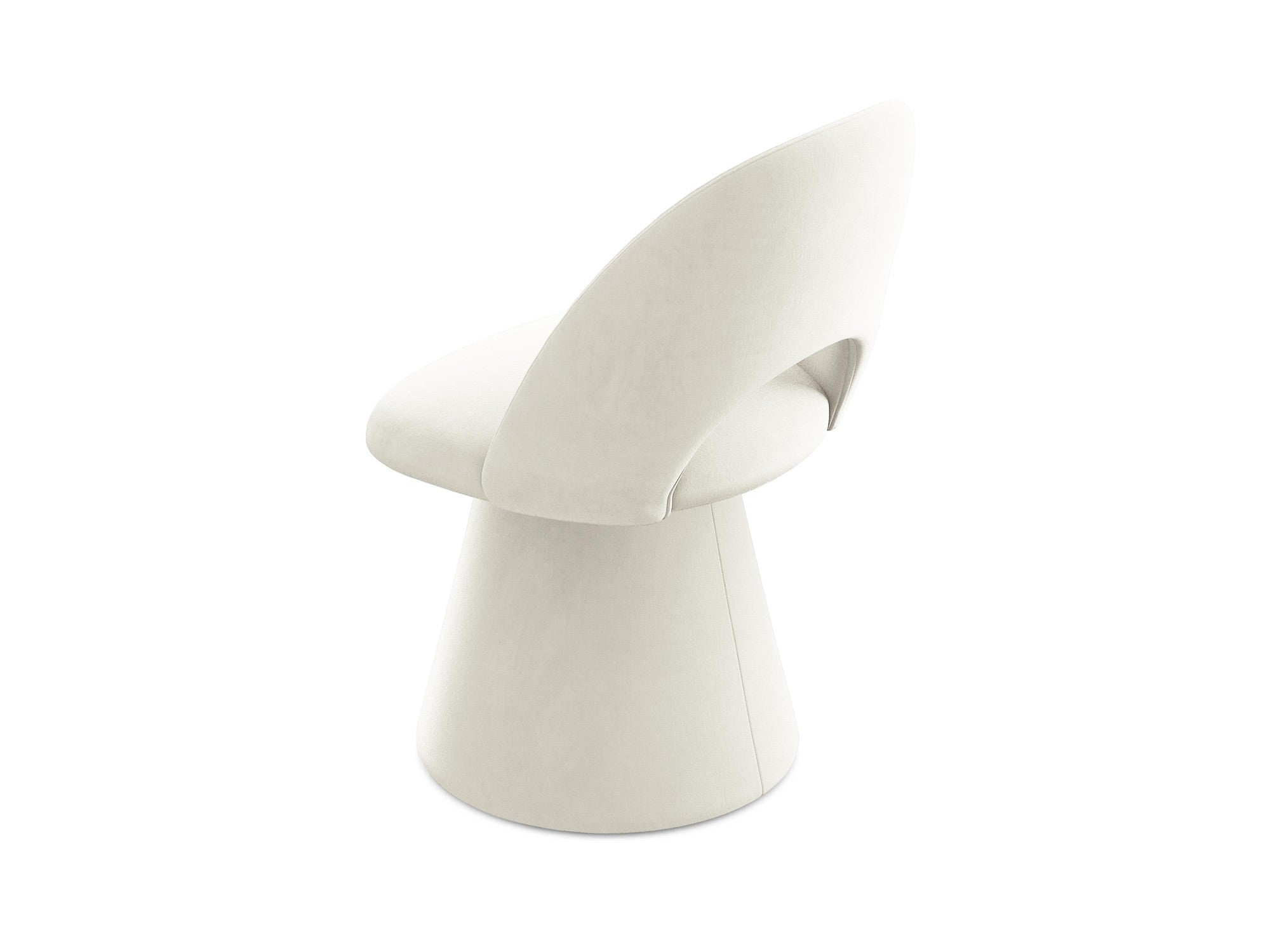 Velvet Chair KALO Light Beige