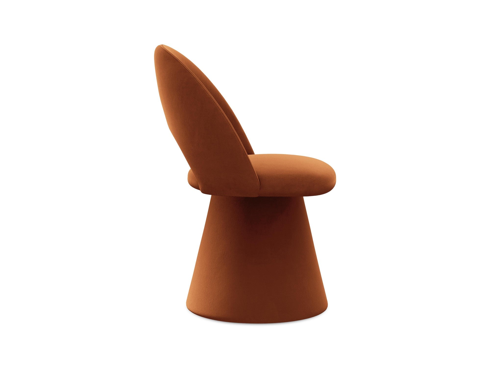 Velvet Chair KALO Terracotta