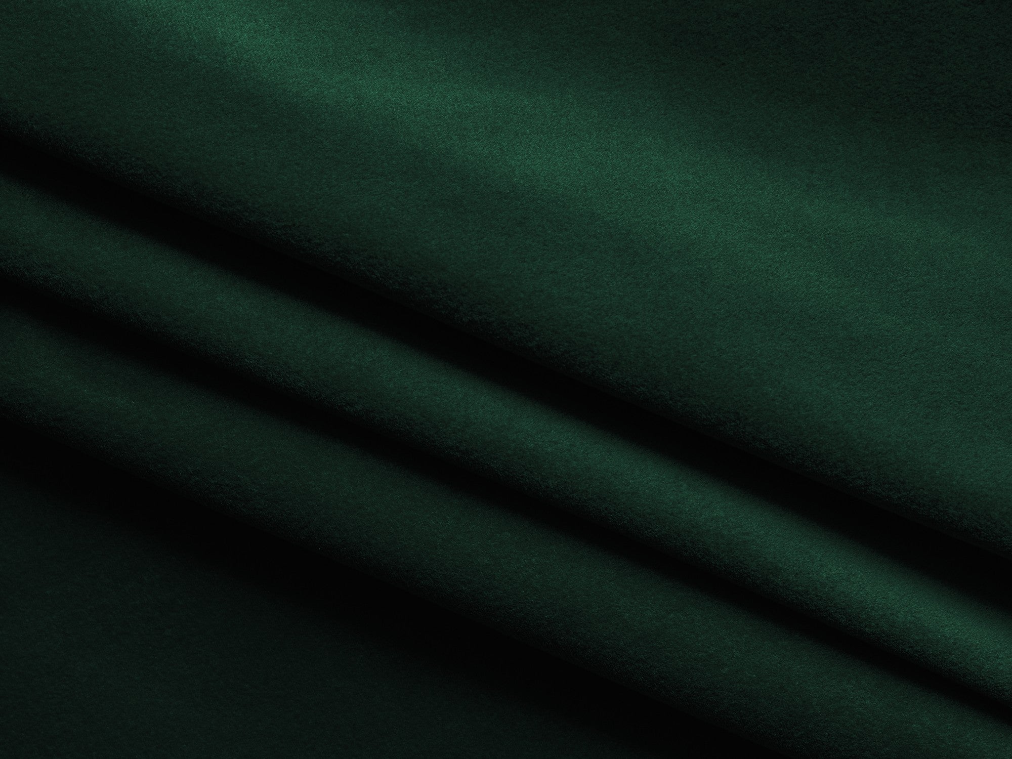 Sofa van fluweel voor 3 personen met slaapfunctie KAPUA in flesgroen