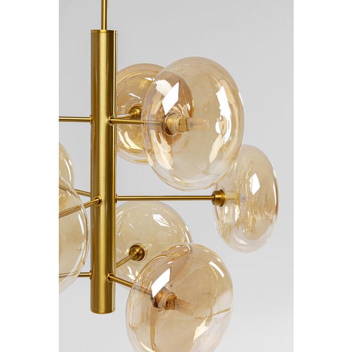 Headlight golden hanging lamp