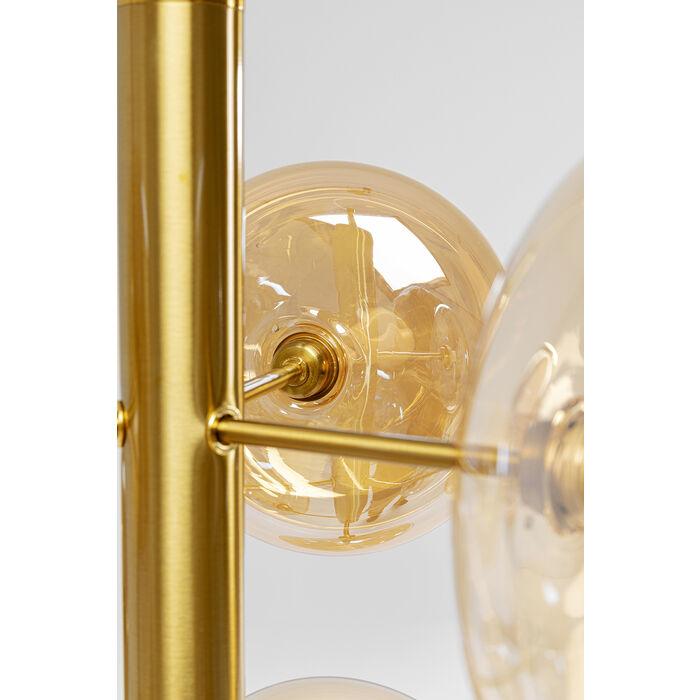 Headlight golden hanging lamp