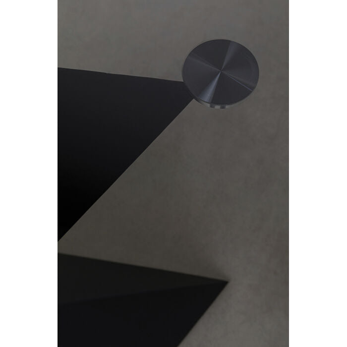 Glazen console GLORIA zwart