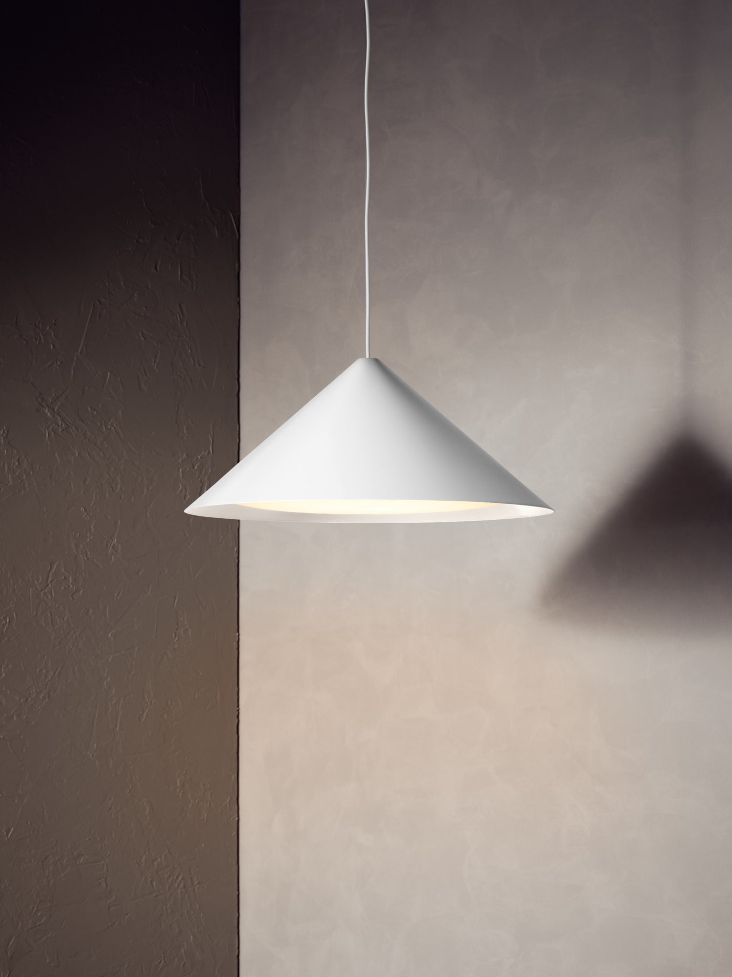 Hanglamp KEGLEN wit