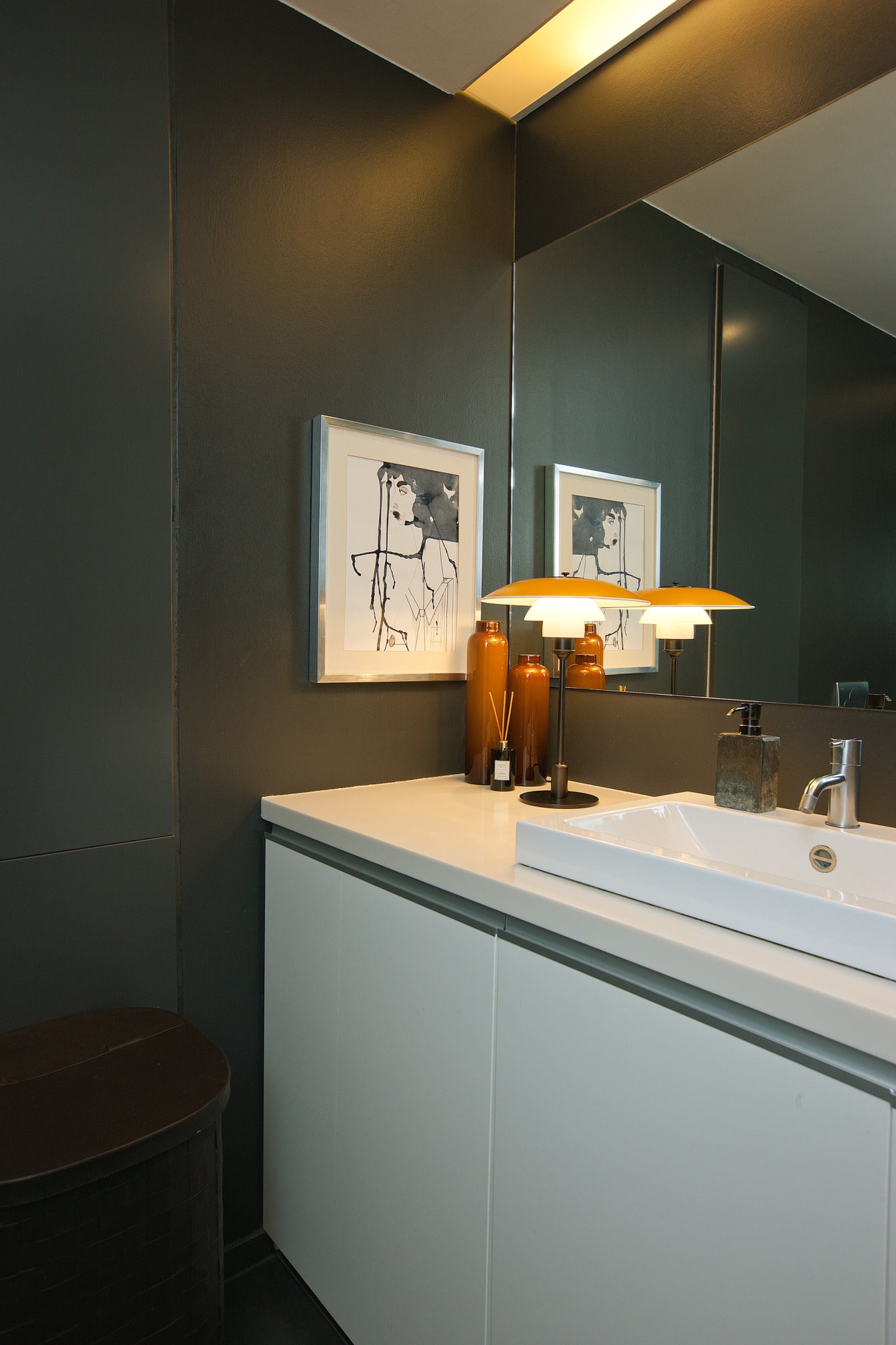 Tischlampe PH 3½-2½ gelb