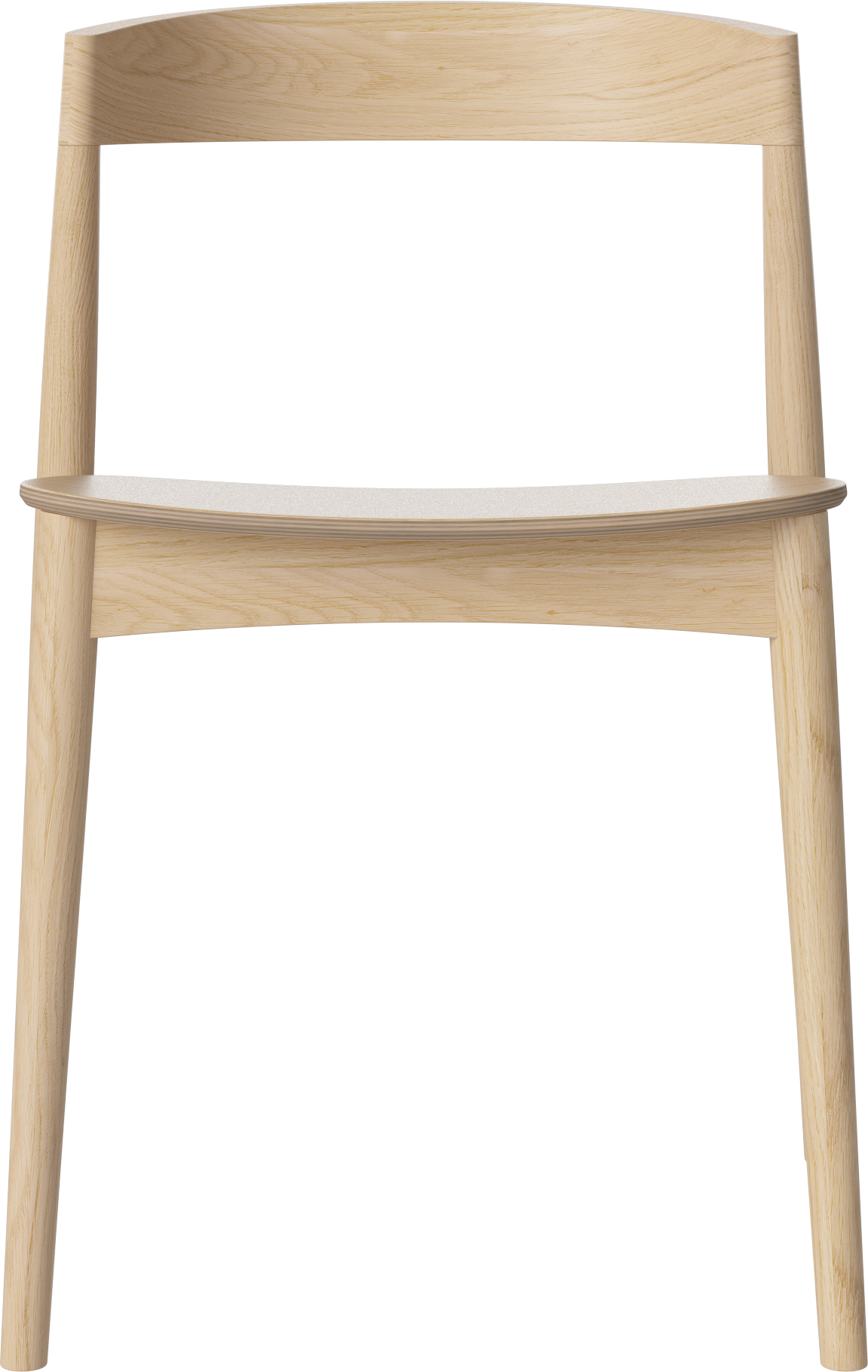 Stoel KITE gebleekt eikenhout