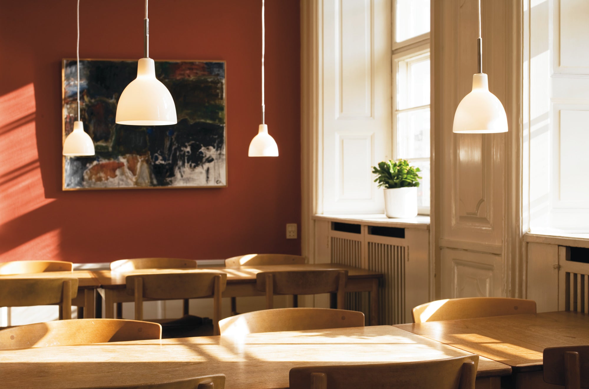 Pendelleuchte TOLDBOD GLASS weiß