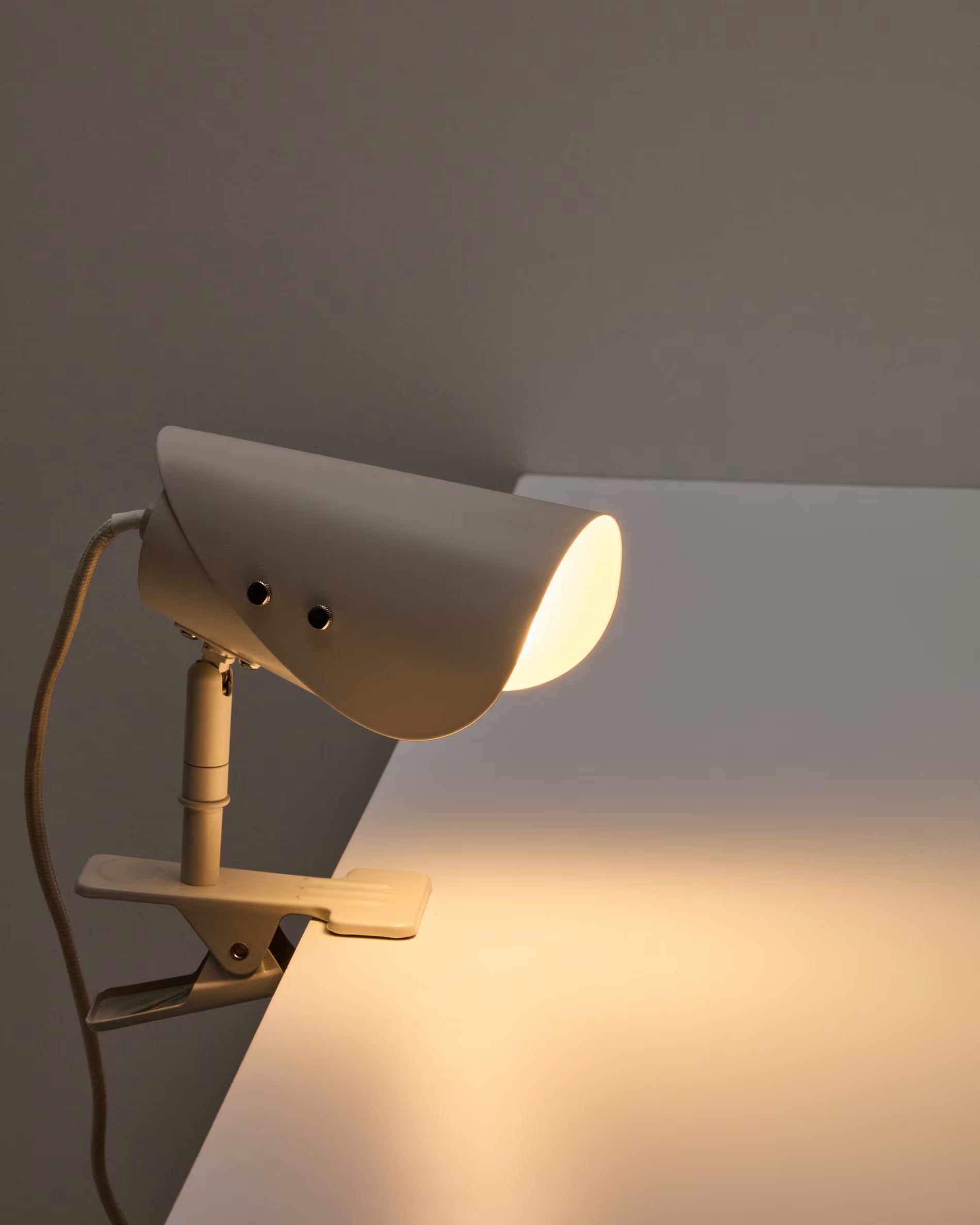 Bureau lamp met klem JULA grijs