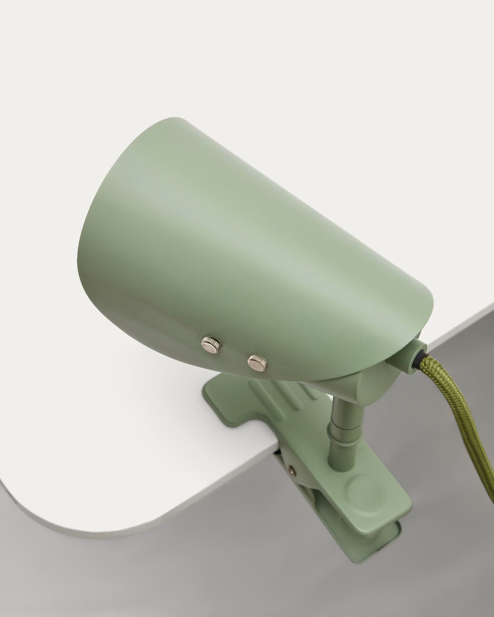 Schreibtischlampe mit Klemme JULA grün