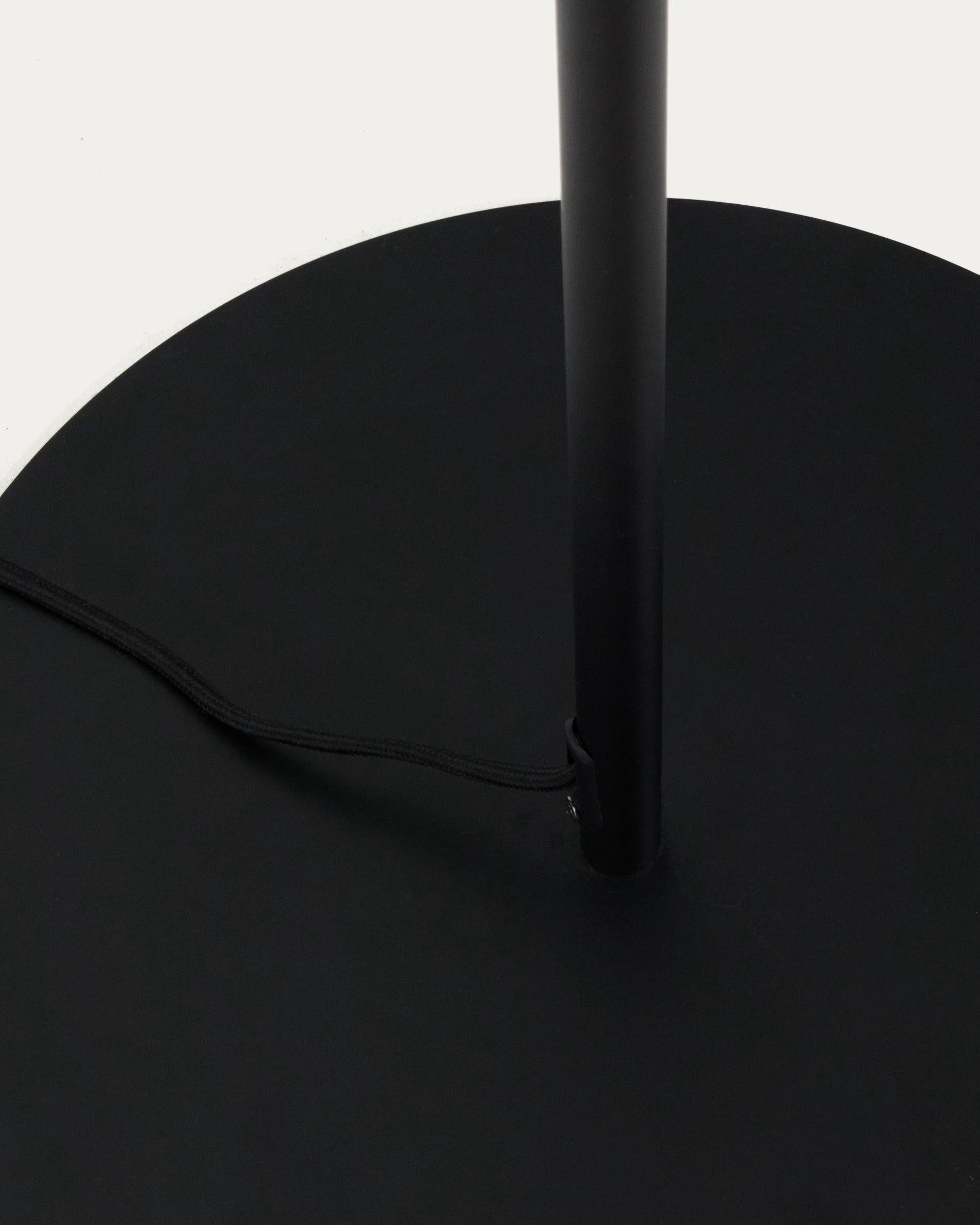 BRISIA black floor lamp