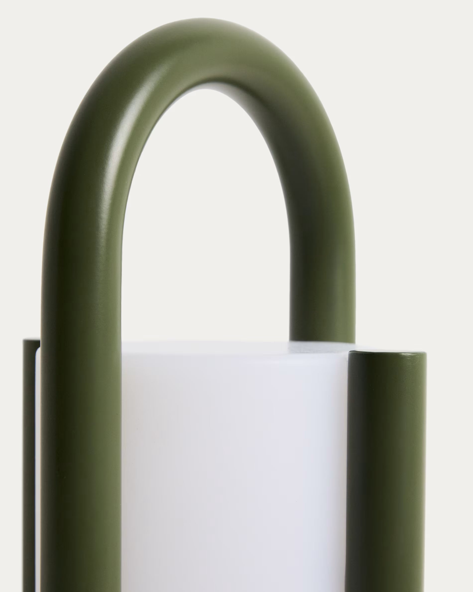 Tragbare Gartenlampe LEROS grün