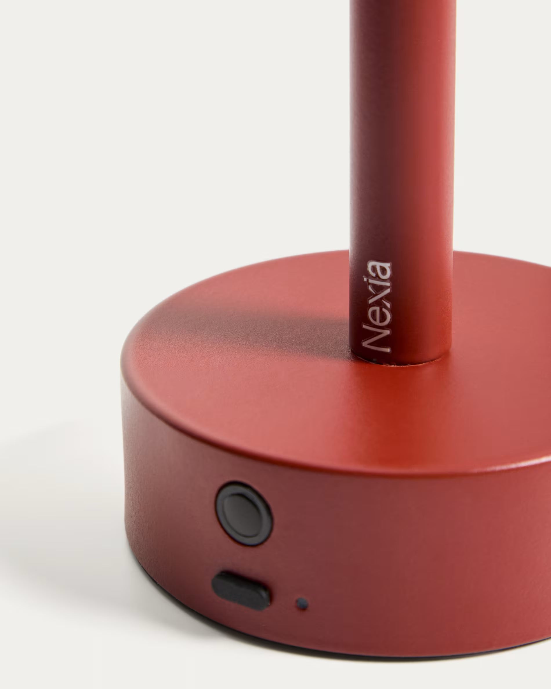 Portable lamp BOW red