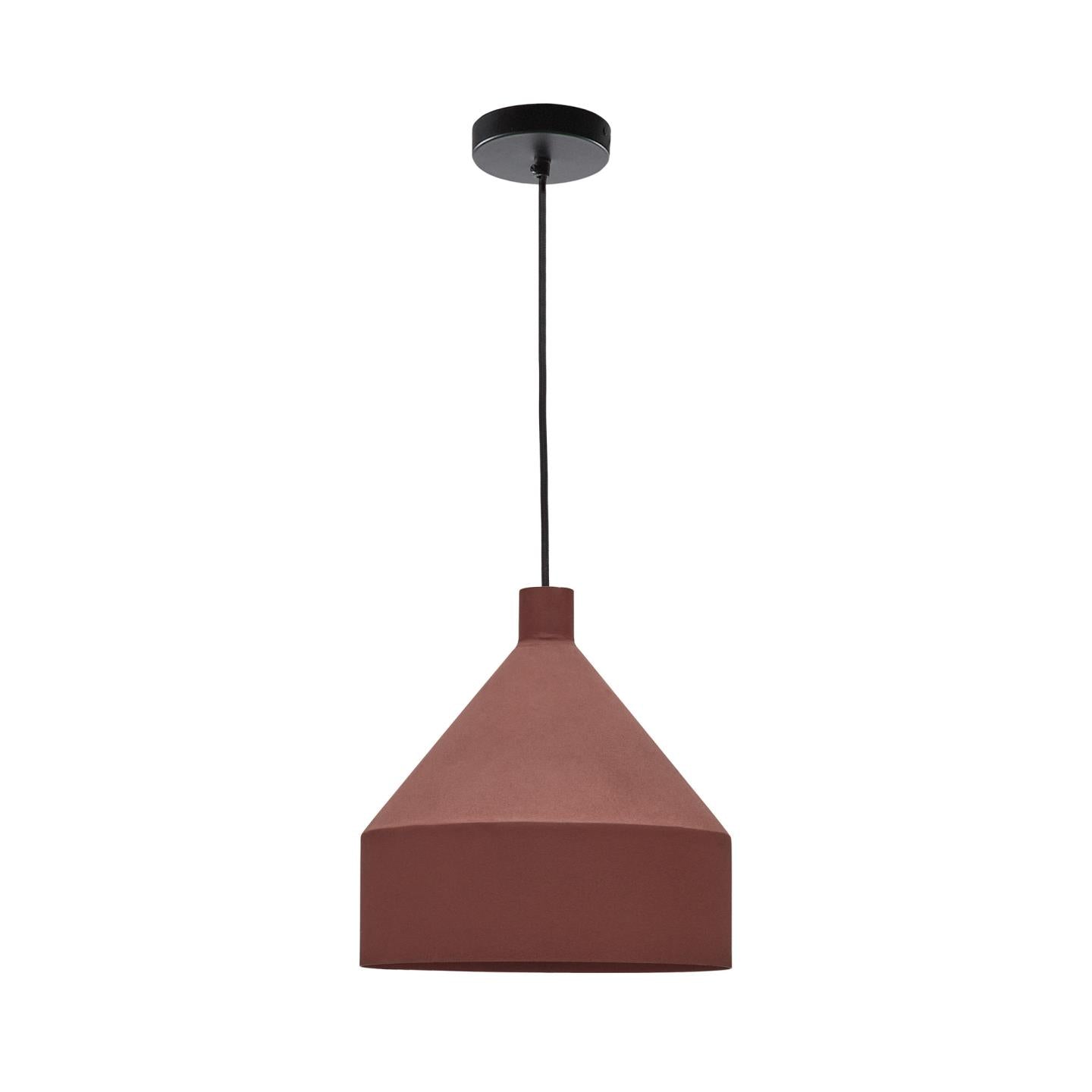 Lampa wisząca PERALTA terakotowy – styl nowoczesny
