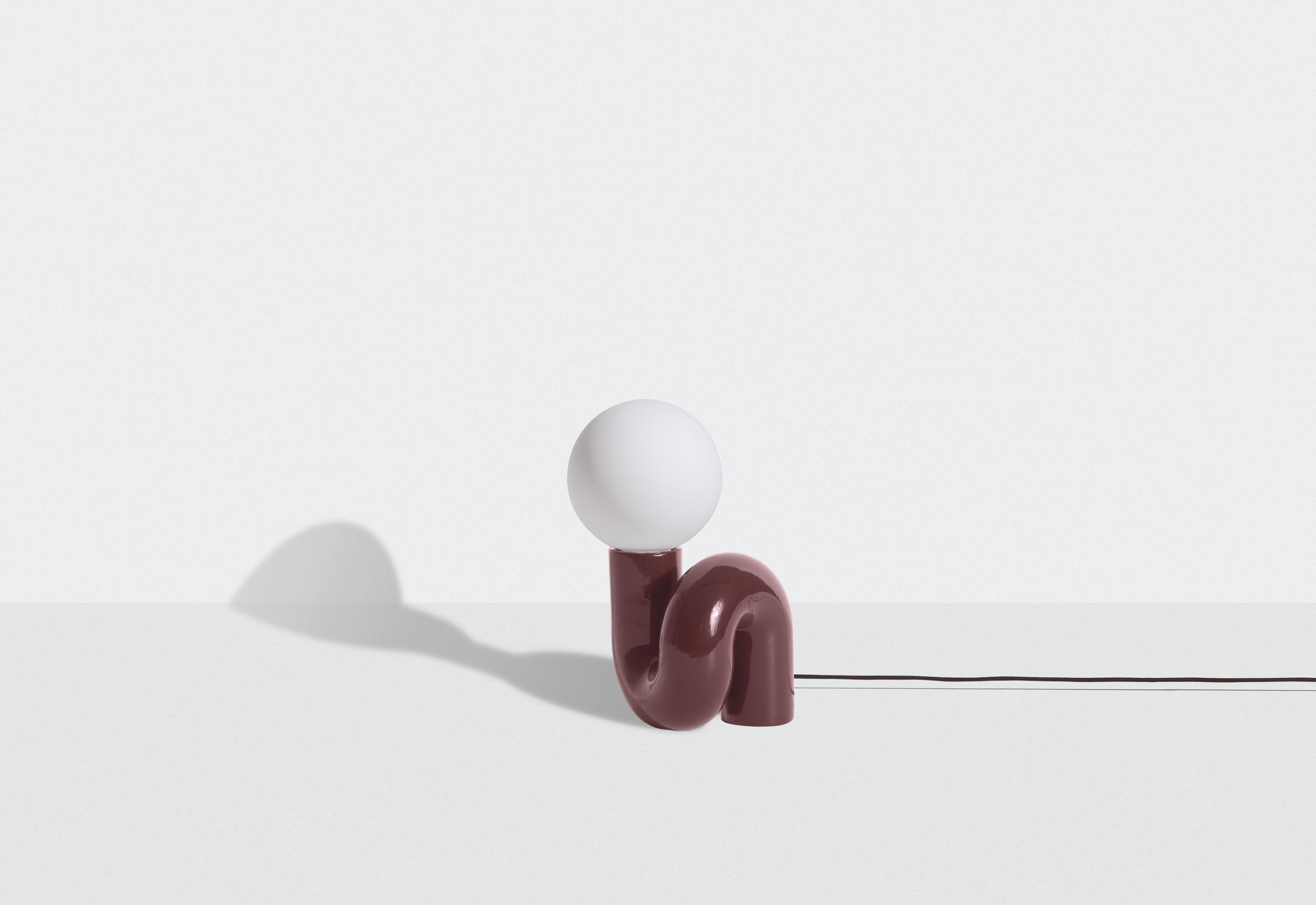 Lampa stołowa NEOTENIC wiśniowy – Petite Friture
