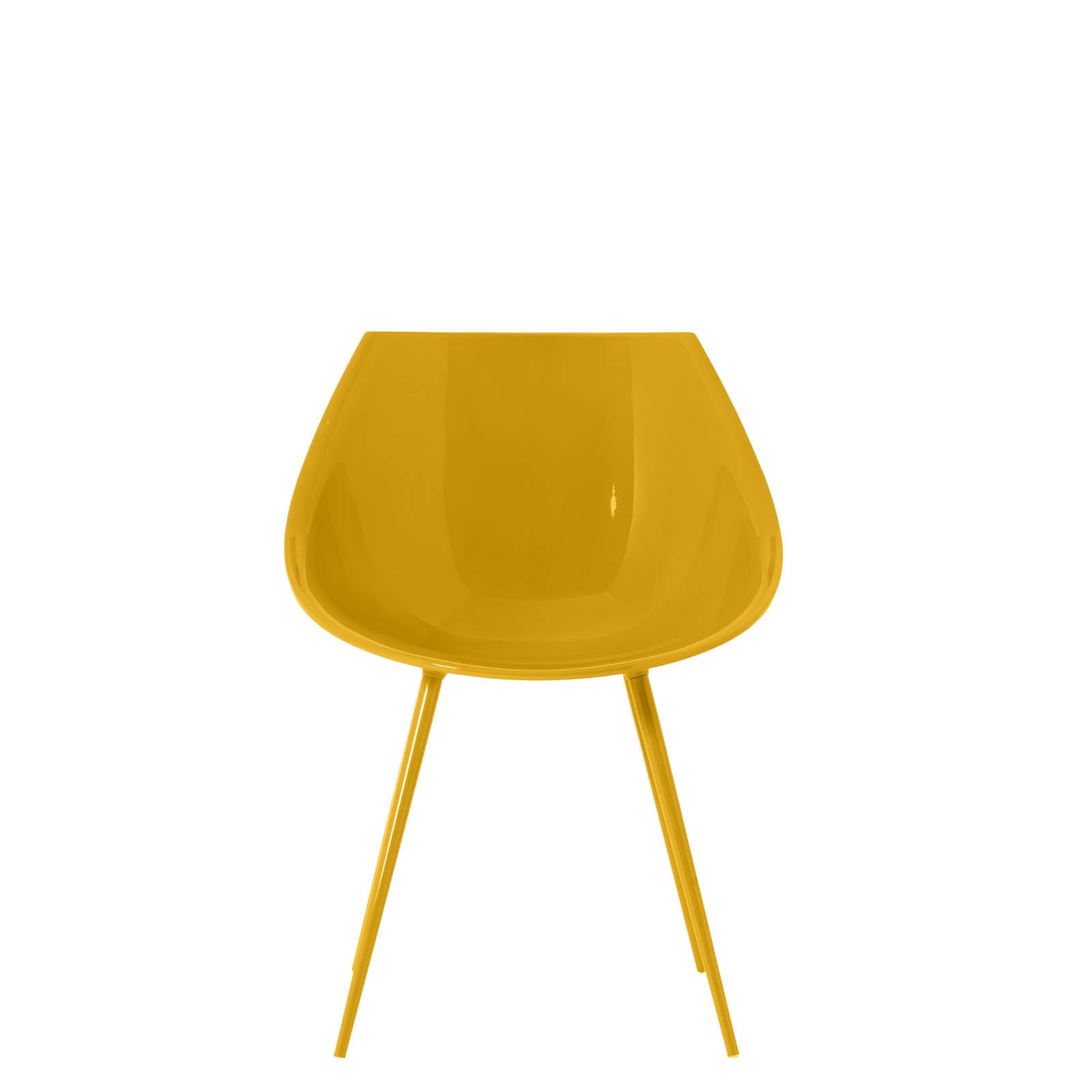 Yellow lagò chair