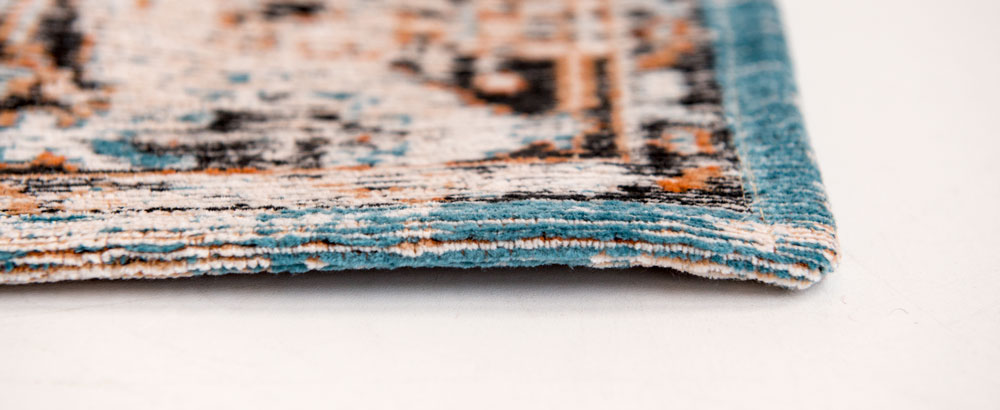 Heriz Seay Orange Orange-Blue rug