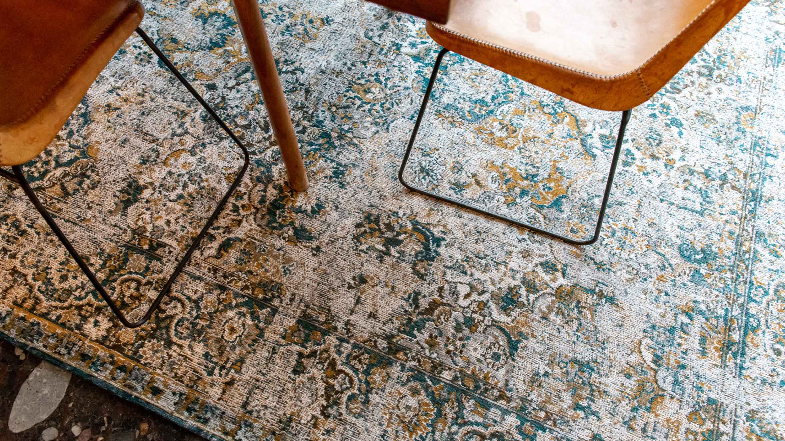 Vloerkleed BAKTHIARI FENER bruin-grijs