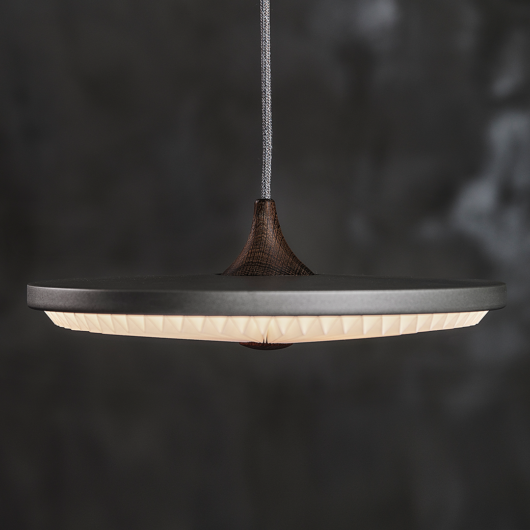 Lampa wisząca MODEL 198 SOLEIL wędzony dąb – Le Klint