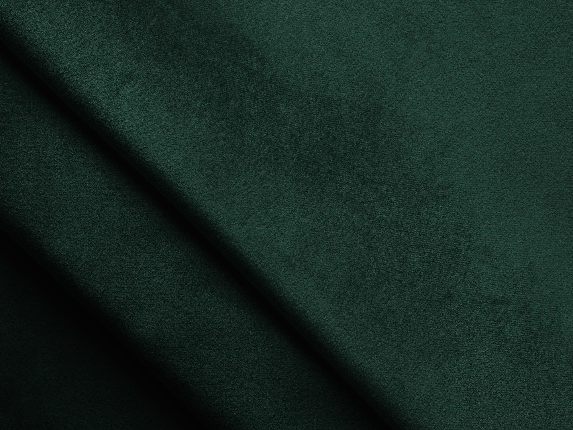 Universal velvet modular corner sofa LOKUA in bottle green