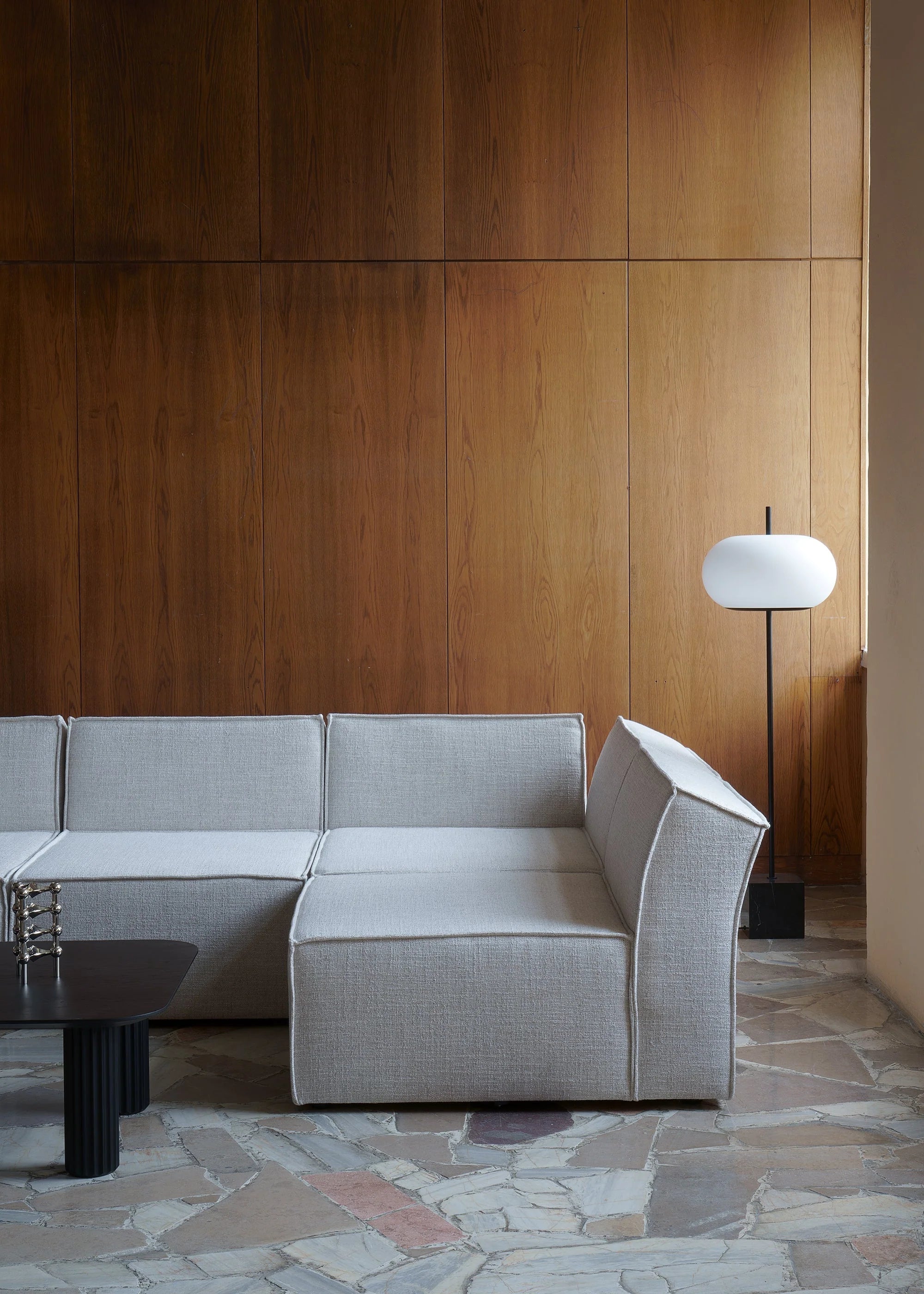 Modulaire bank ANDO - linker module groen