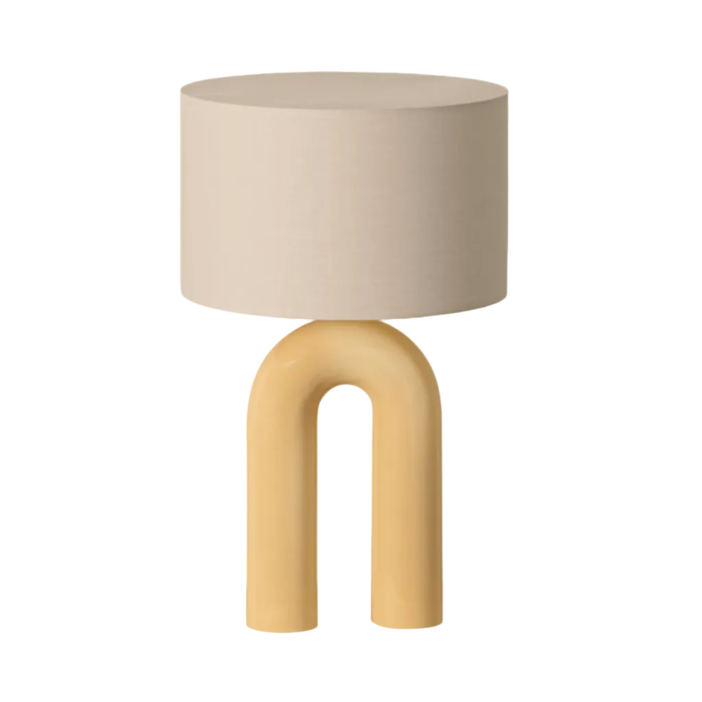 Beige Ceramic Table Lamp ARKO