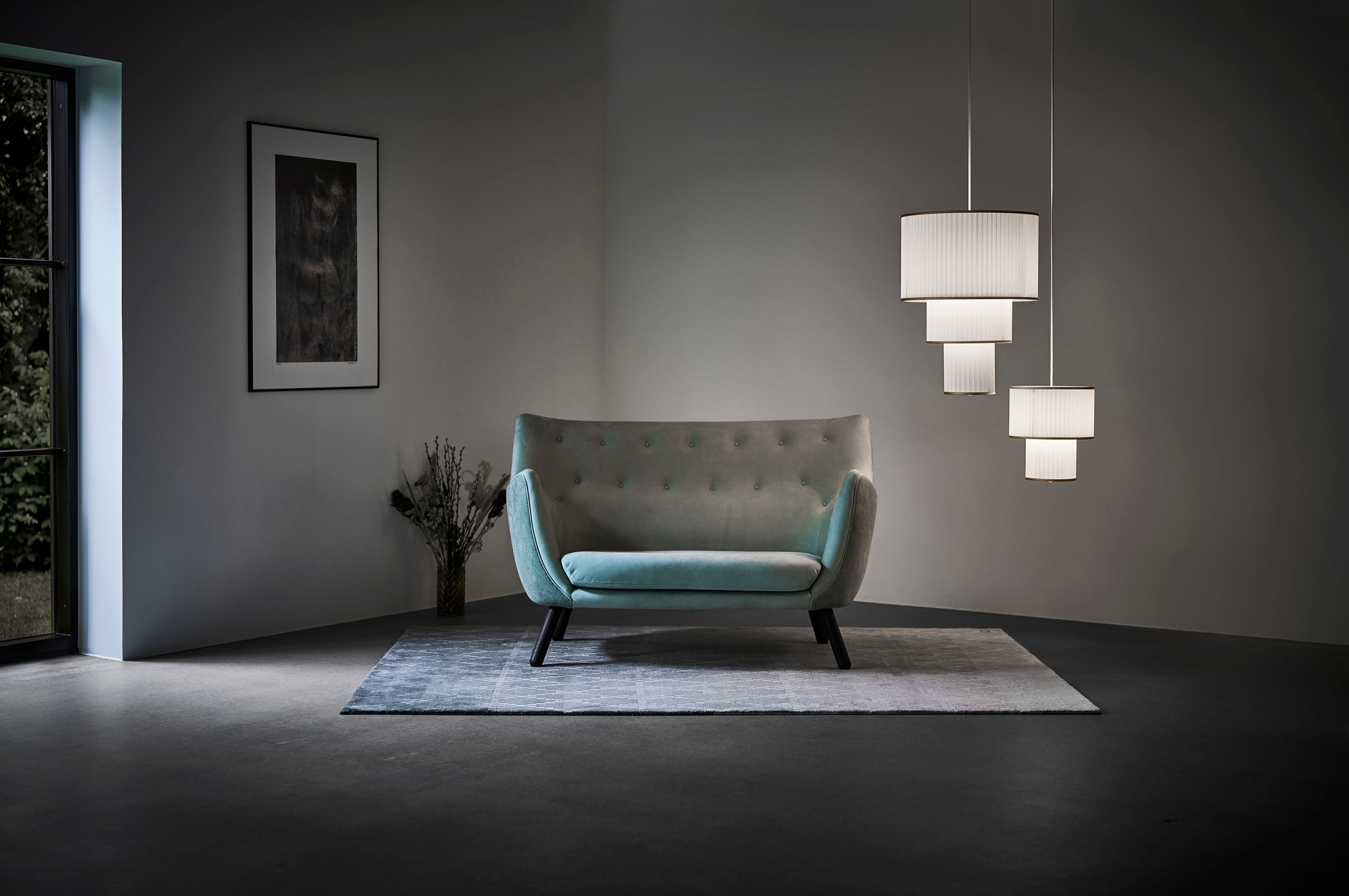 Hanglamp MODEL 112 PLIVELLO wit met goud