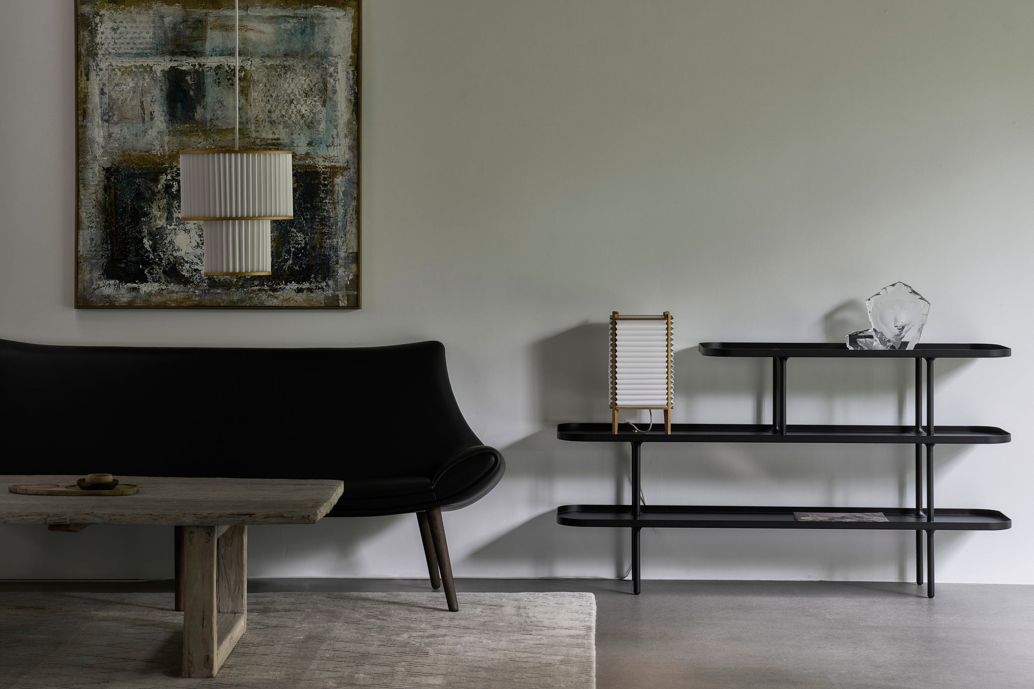 Lampa wisząca MODEL 110 PLIVELLO biały ze złotym – Le Klint