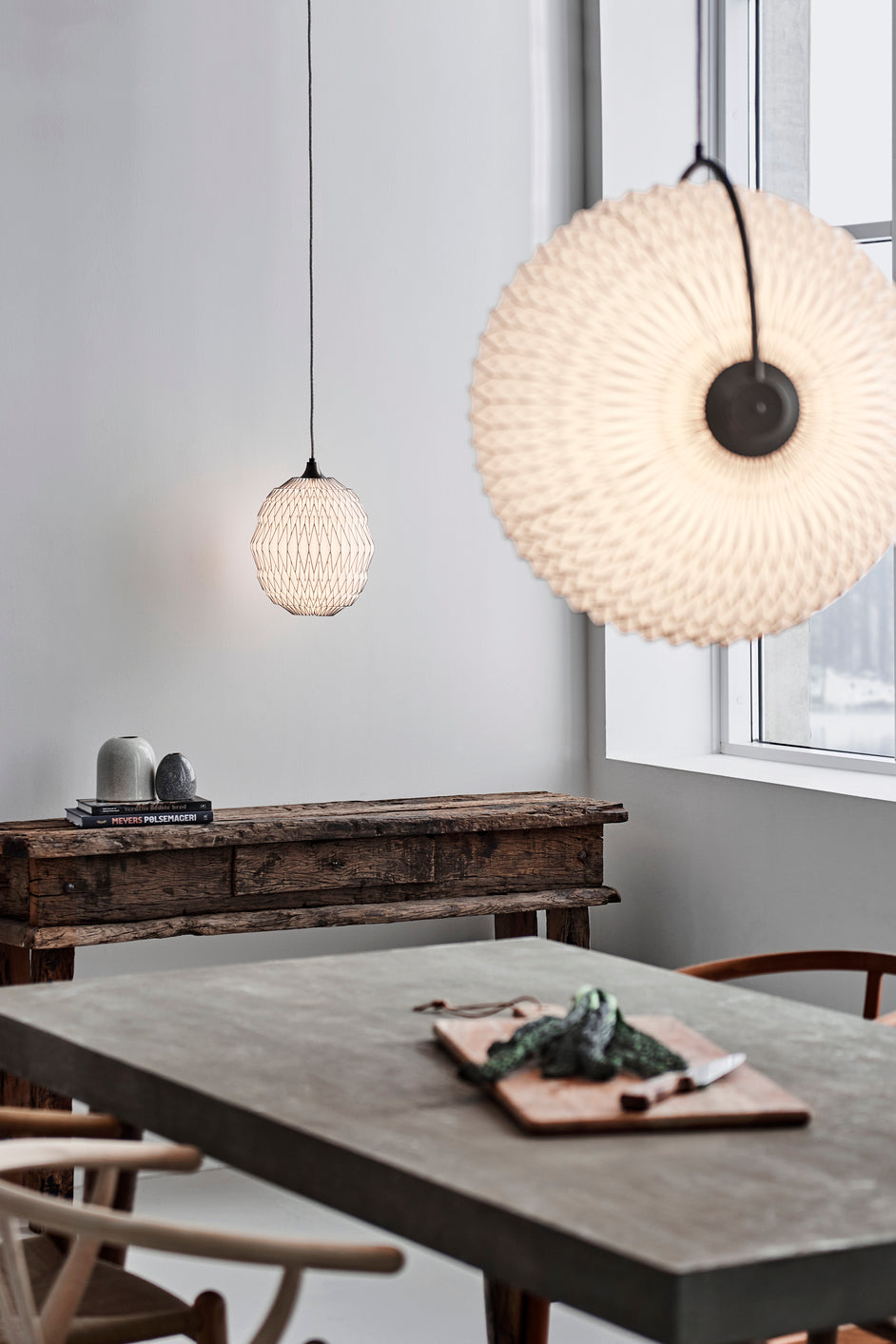 Pendelleuchte MODELL 126 CALEO ORIGINAL weiß